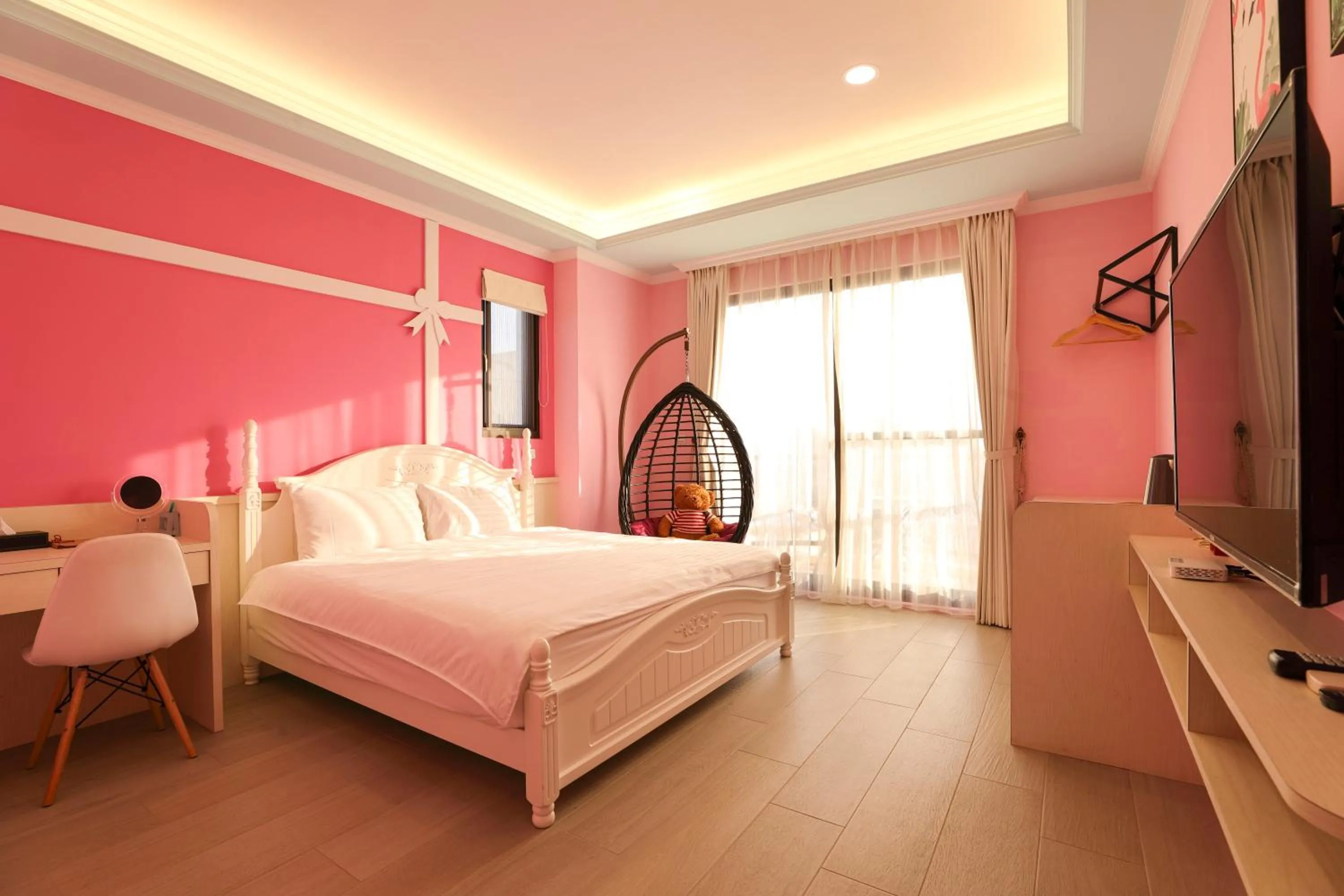 Double Room with Balcony and Sea View in Shi Guang Sea View