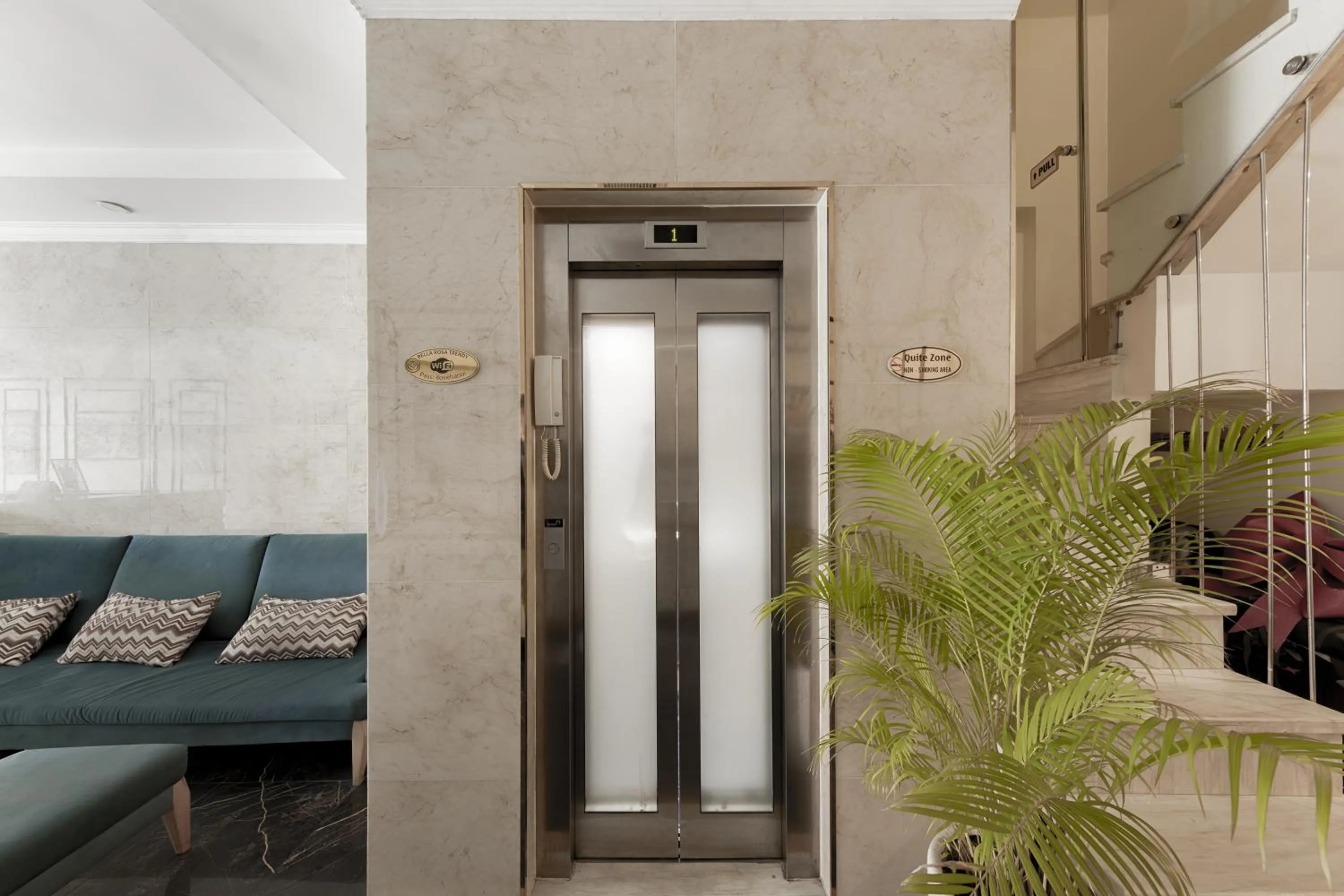 Area and facilities in Bella Rosa Trendy Hotel & Spa