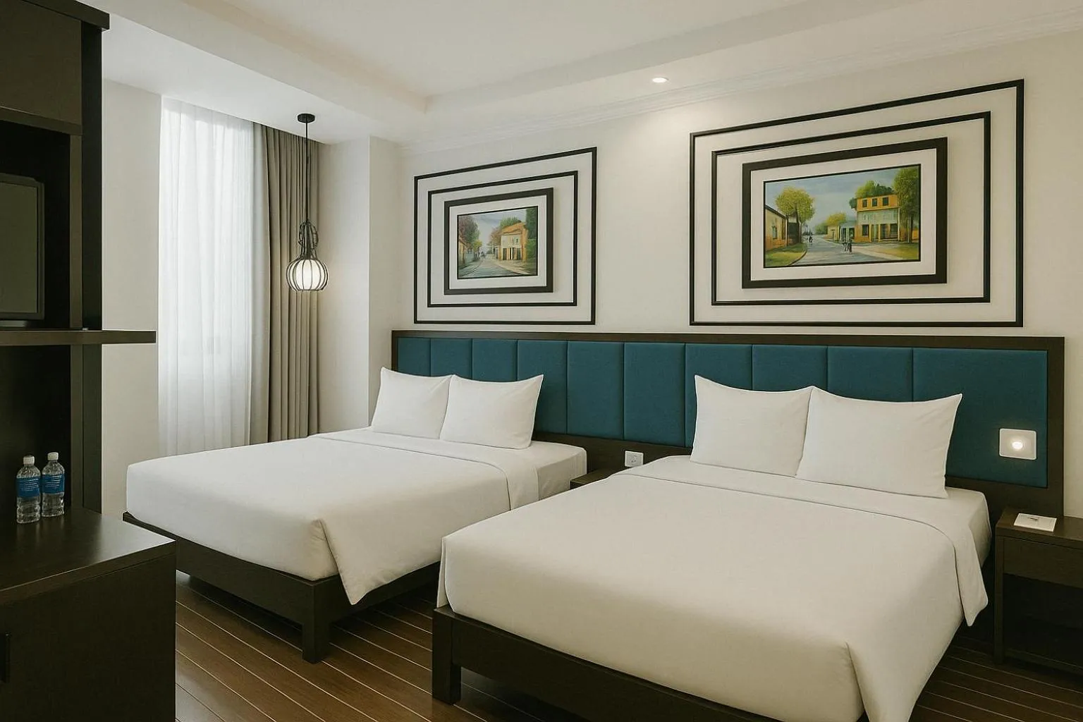 Bed in Bella Rosa Trendy Hotel & Spa