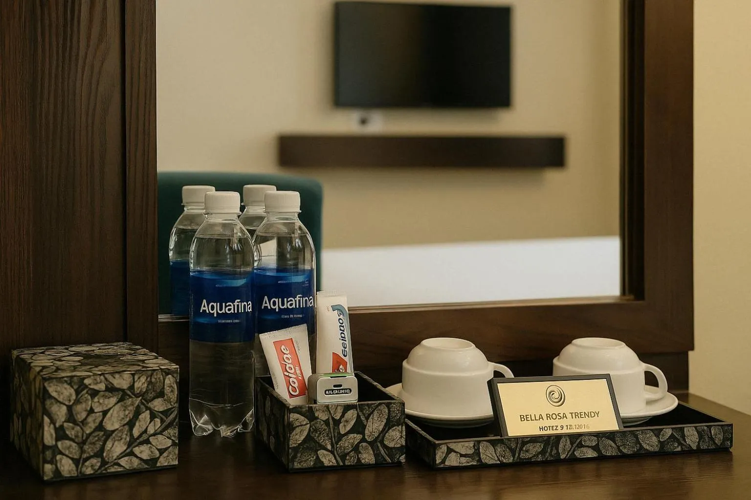 Coffee/tea facilities in Bella Rosa Trendy Hotel & Spa