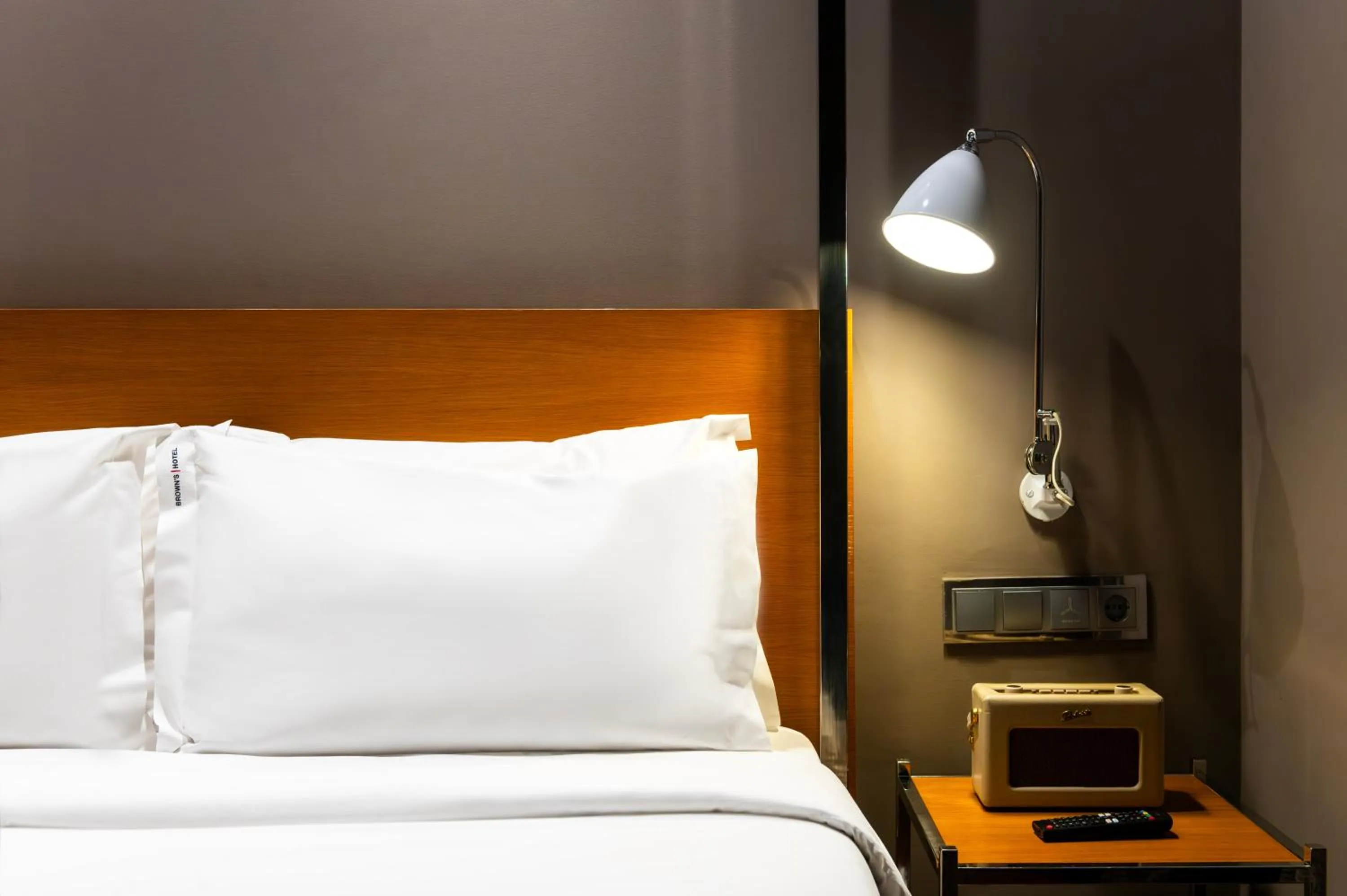 Bed in Browns Downtown Hotel