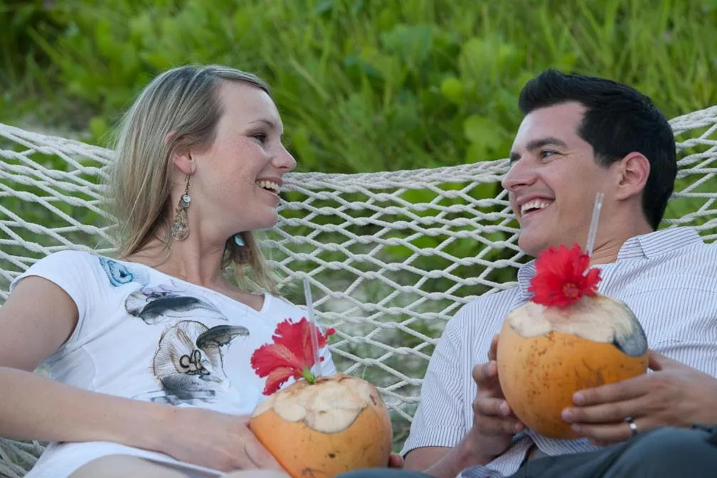 People in Village du Pecheur