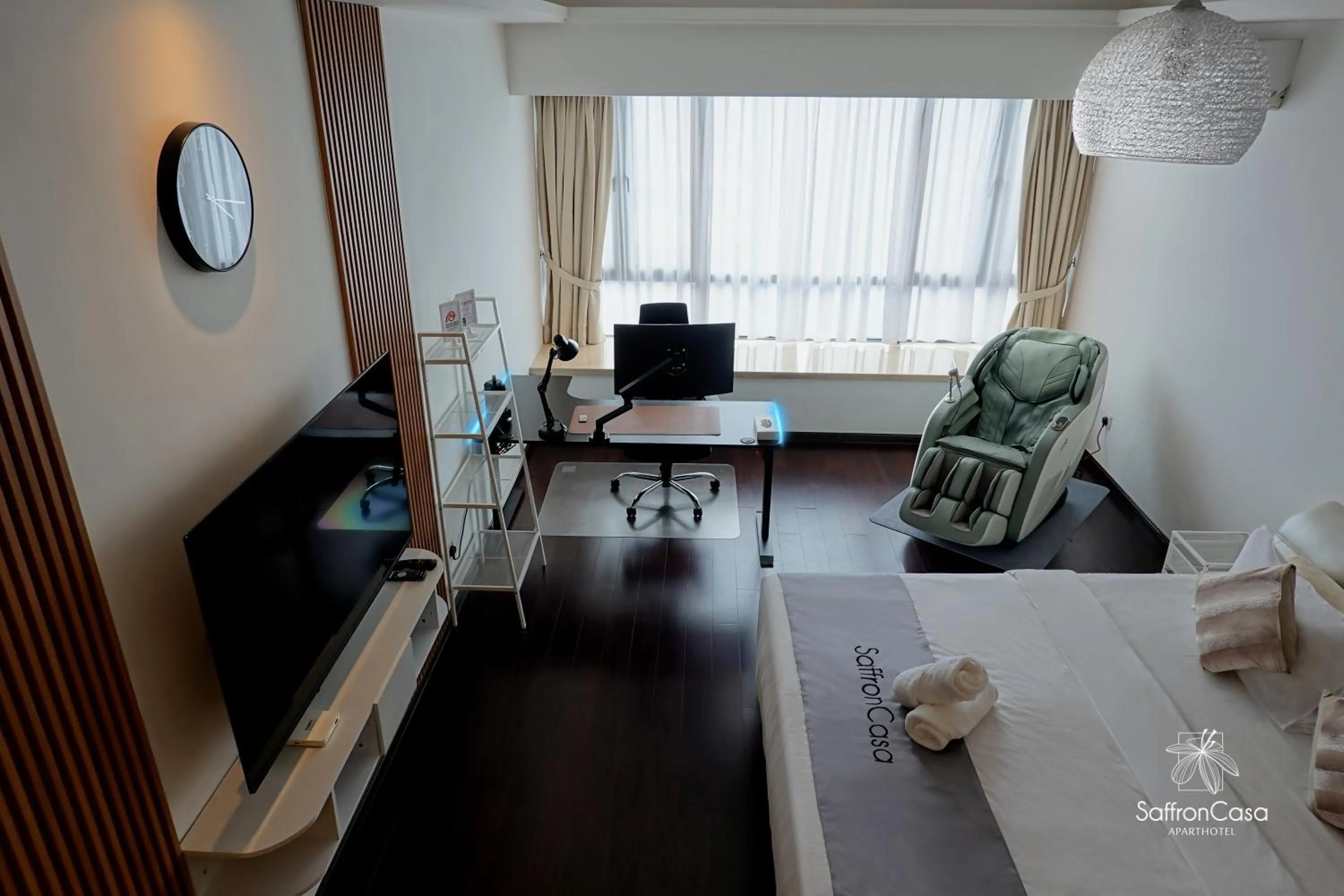 View (from property/room), Bed in R&F Princess Cove JB By SaffronCasa JB