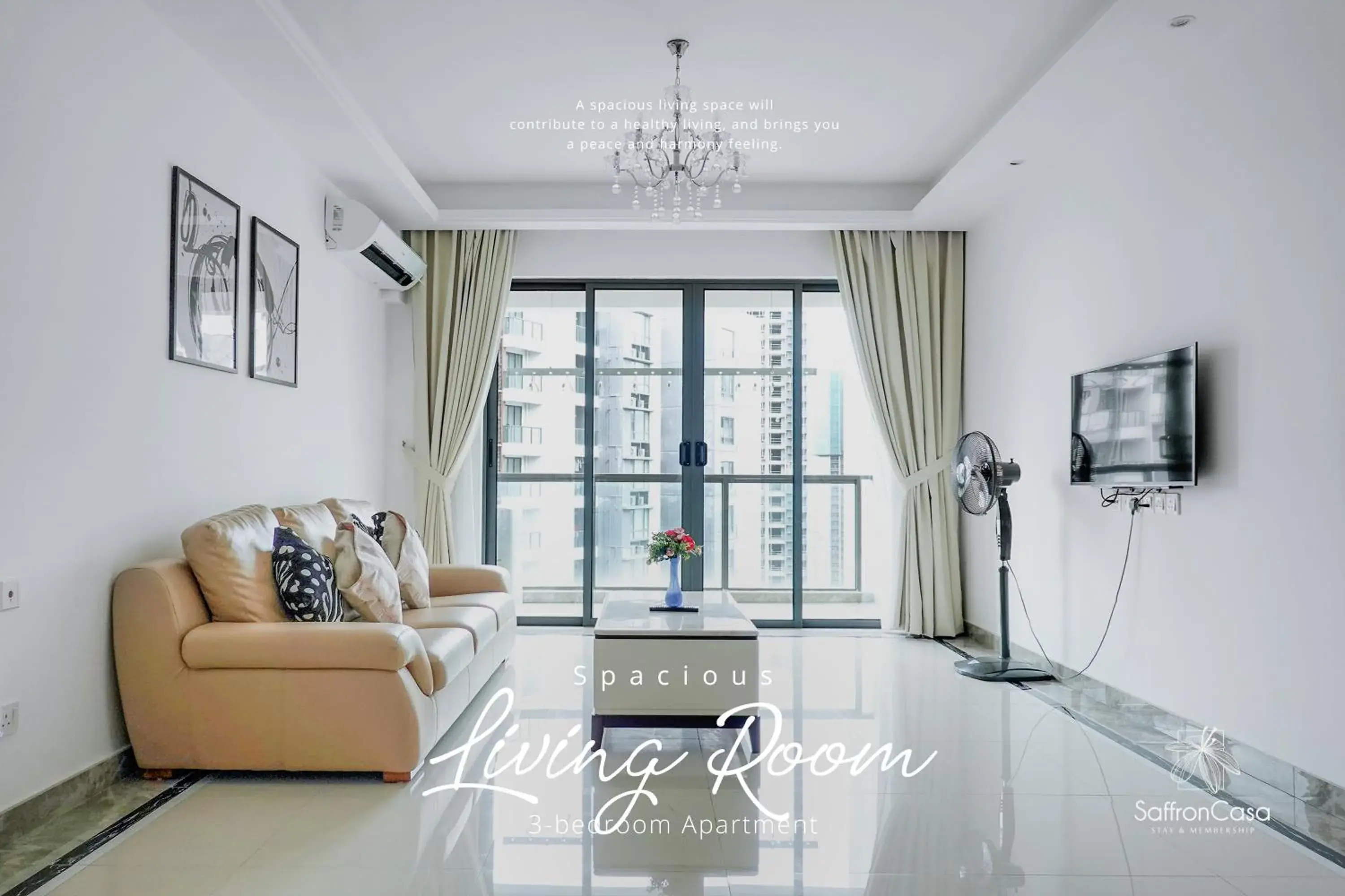 Three-Bedroom Apartment in R&F Princess Cove JB By SaffronCasa JB Three-Bedroom Apartment in R&F Princess Cove JB By SaffronCasa JB