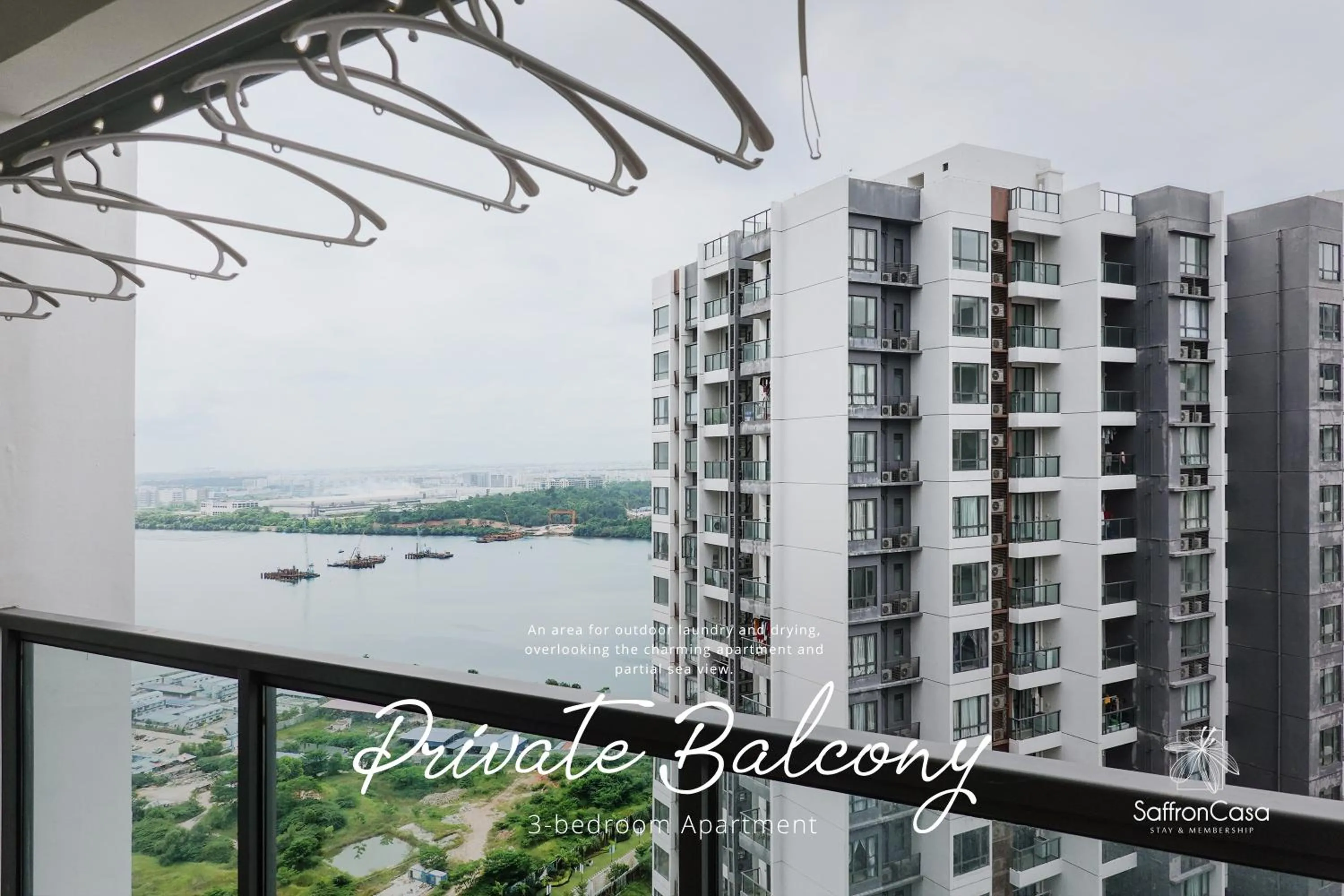 View (from property/room) in R&F Princess Cove JB By SaffronCasa JB