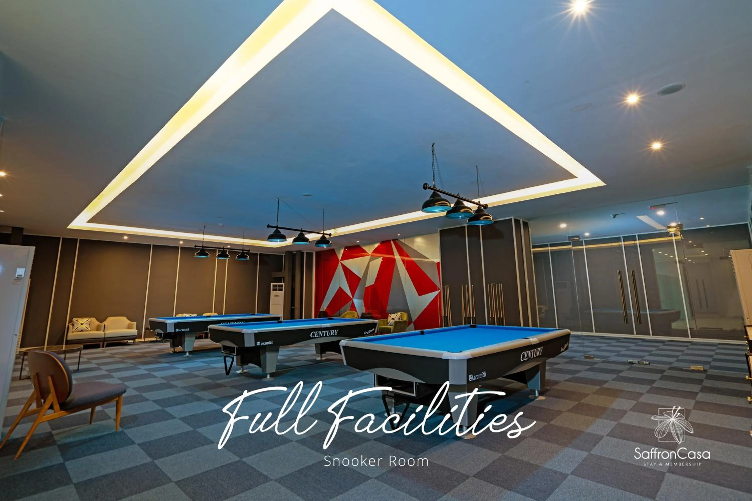 Billiard in R&F Princess Cove JB By SaffronCasa JB