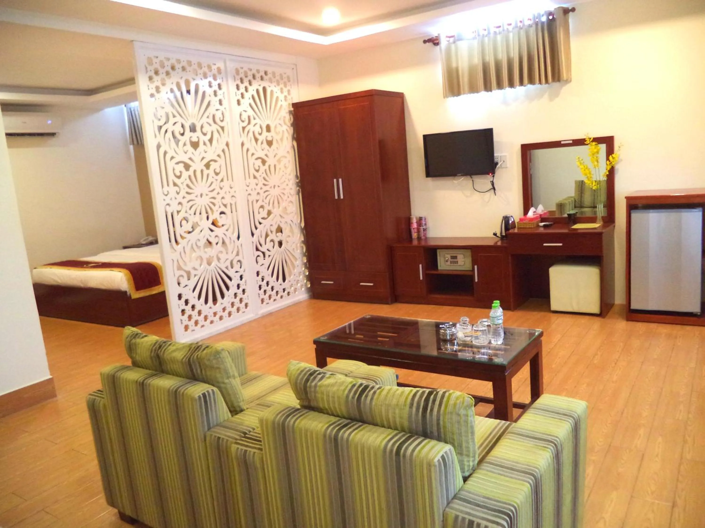 Communal lounge/ TV room in Golf Star Hotel