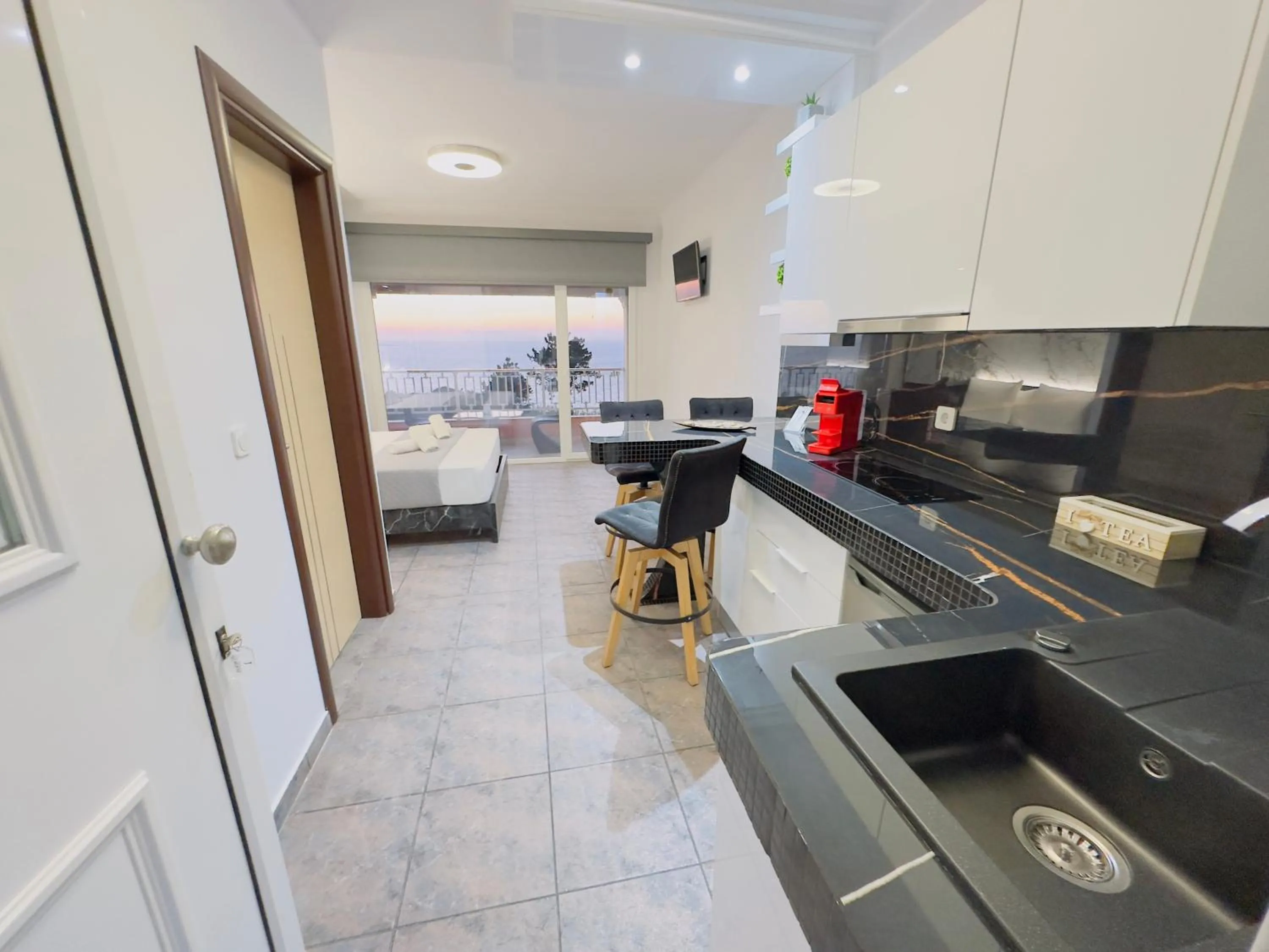 View (from property/room) in Nikos Apartments Corfu