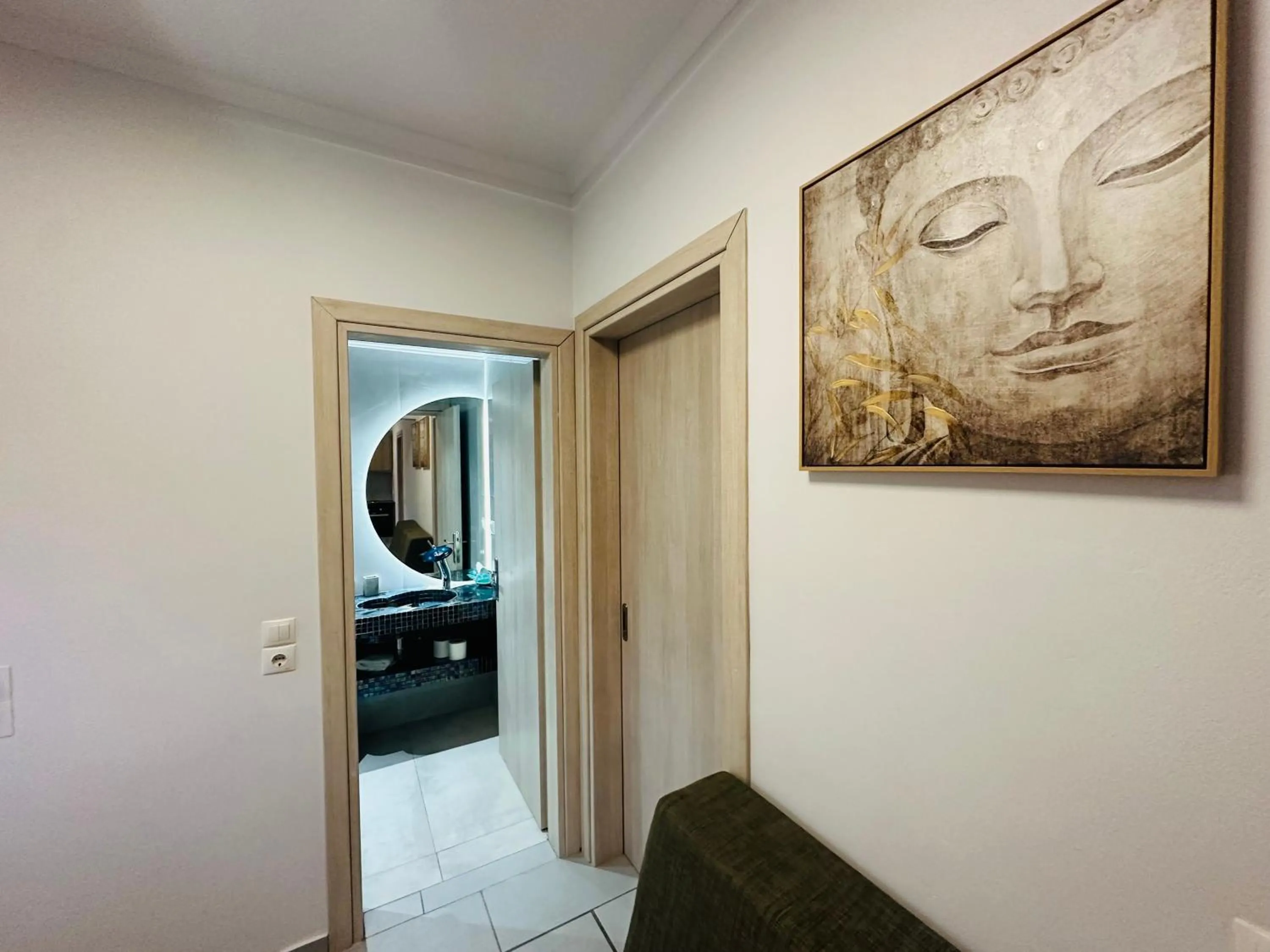 Bathroom in Nikos Apartments Corfu