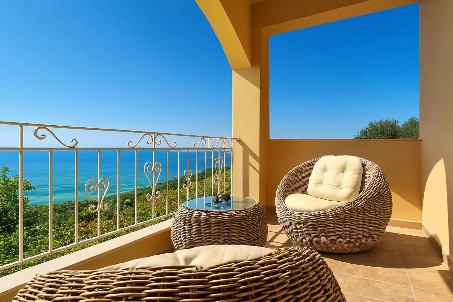 Day in Nikos Apartments Corfu