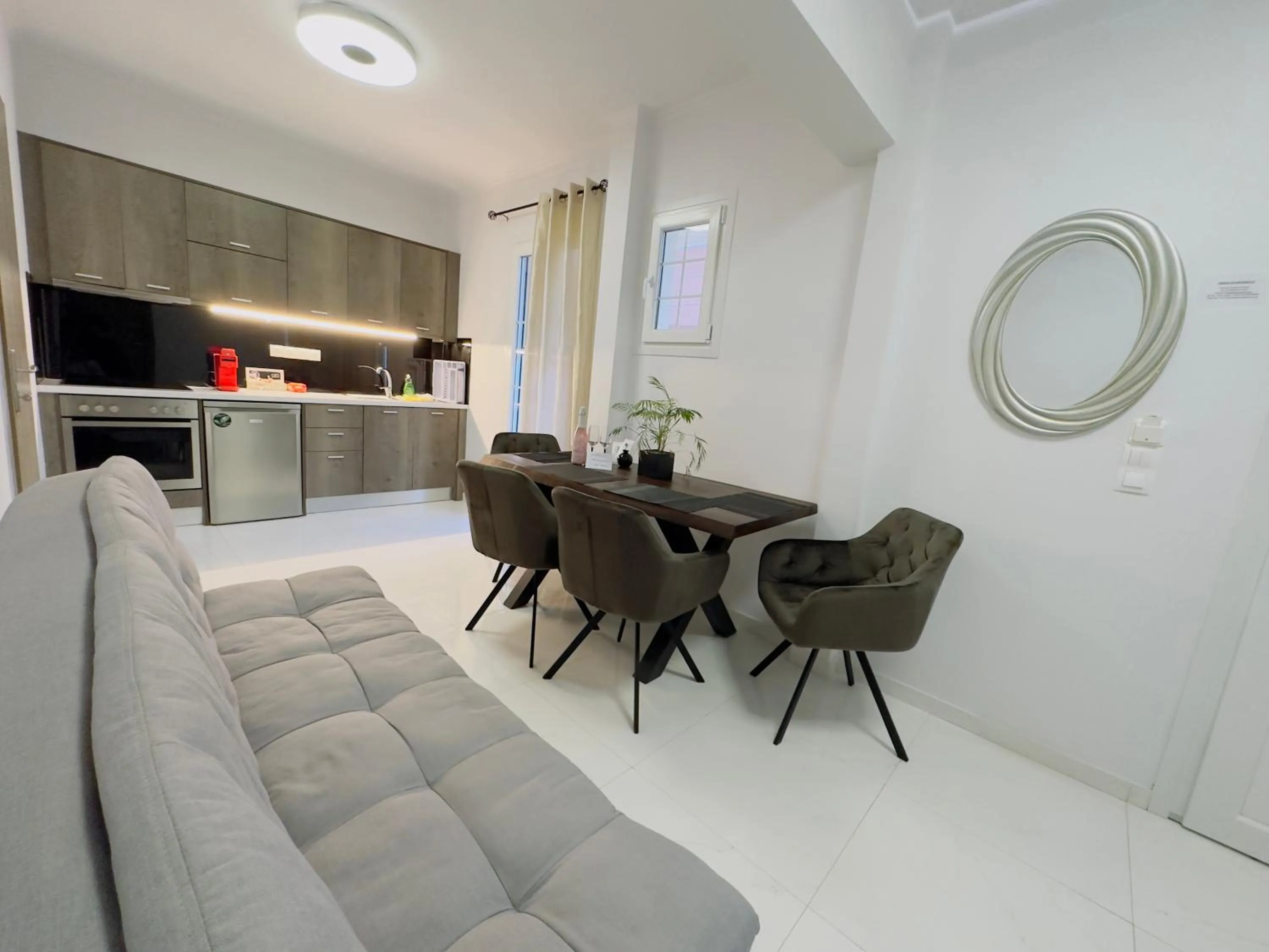 Living room in Nikos Apartments Corfu