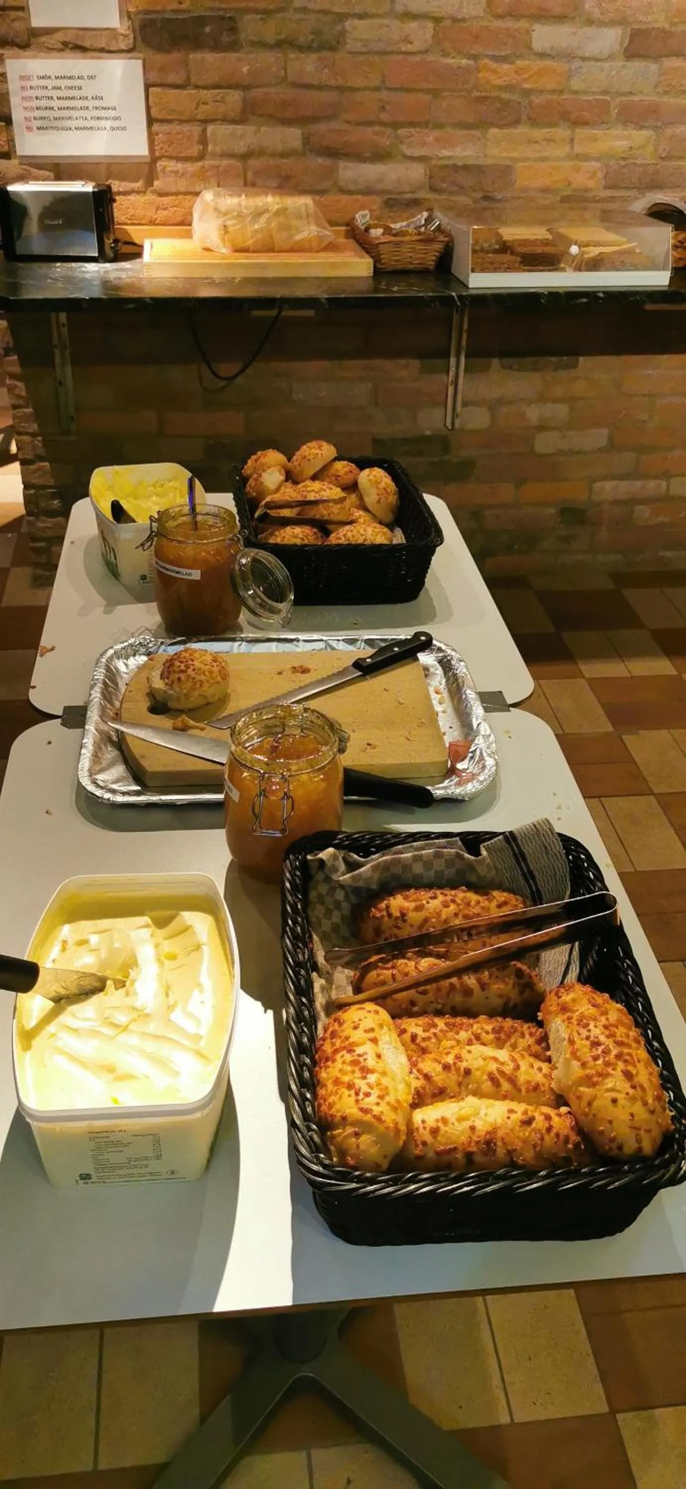 Buffet breakfast in City Hotel Söder