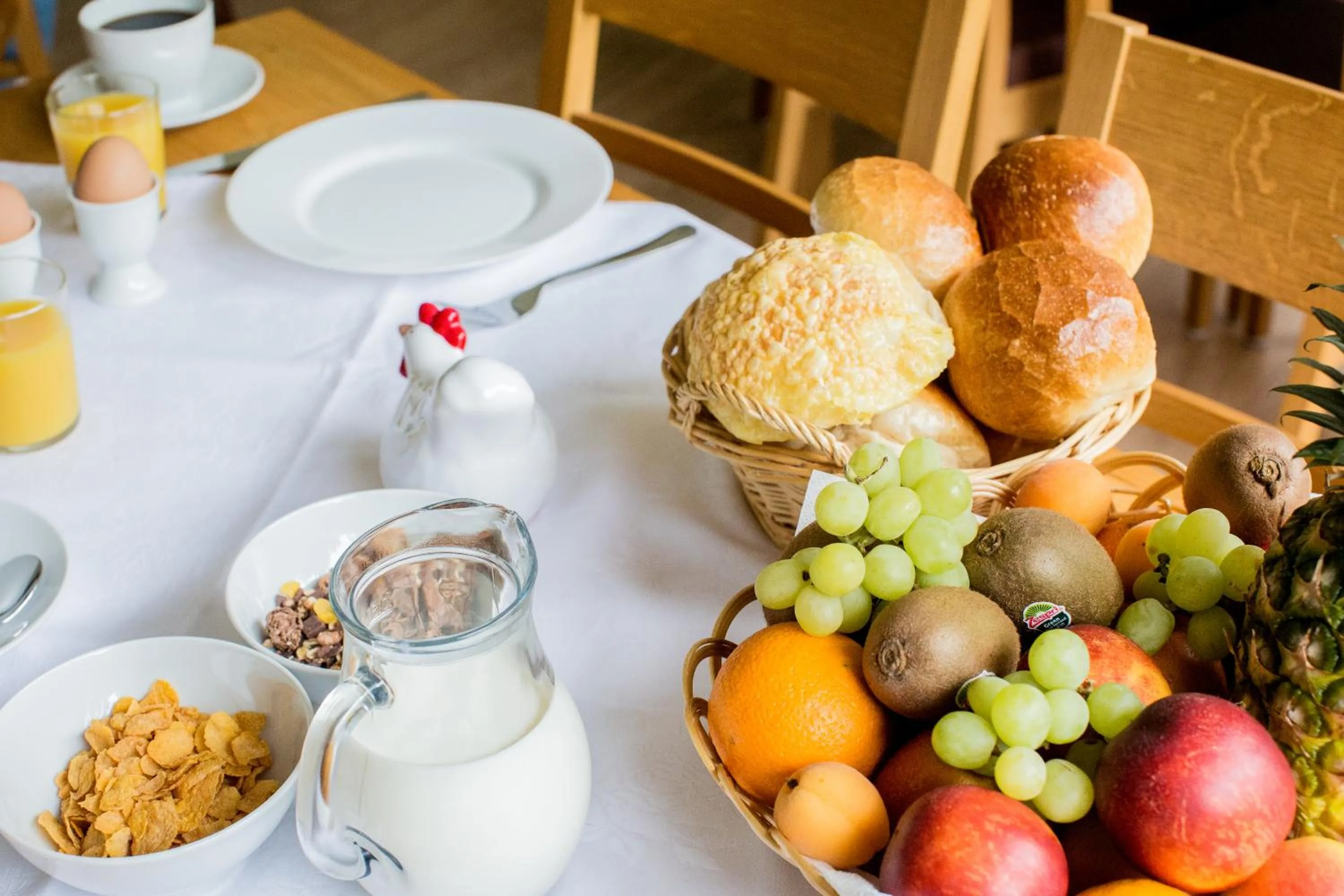 Food in Ferienwohnanlage Prinzenhof