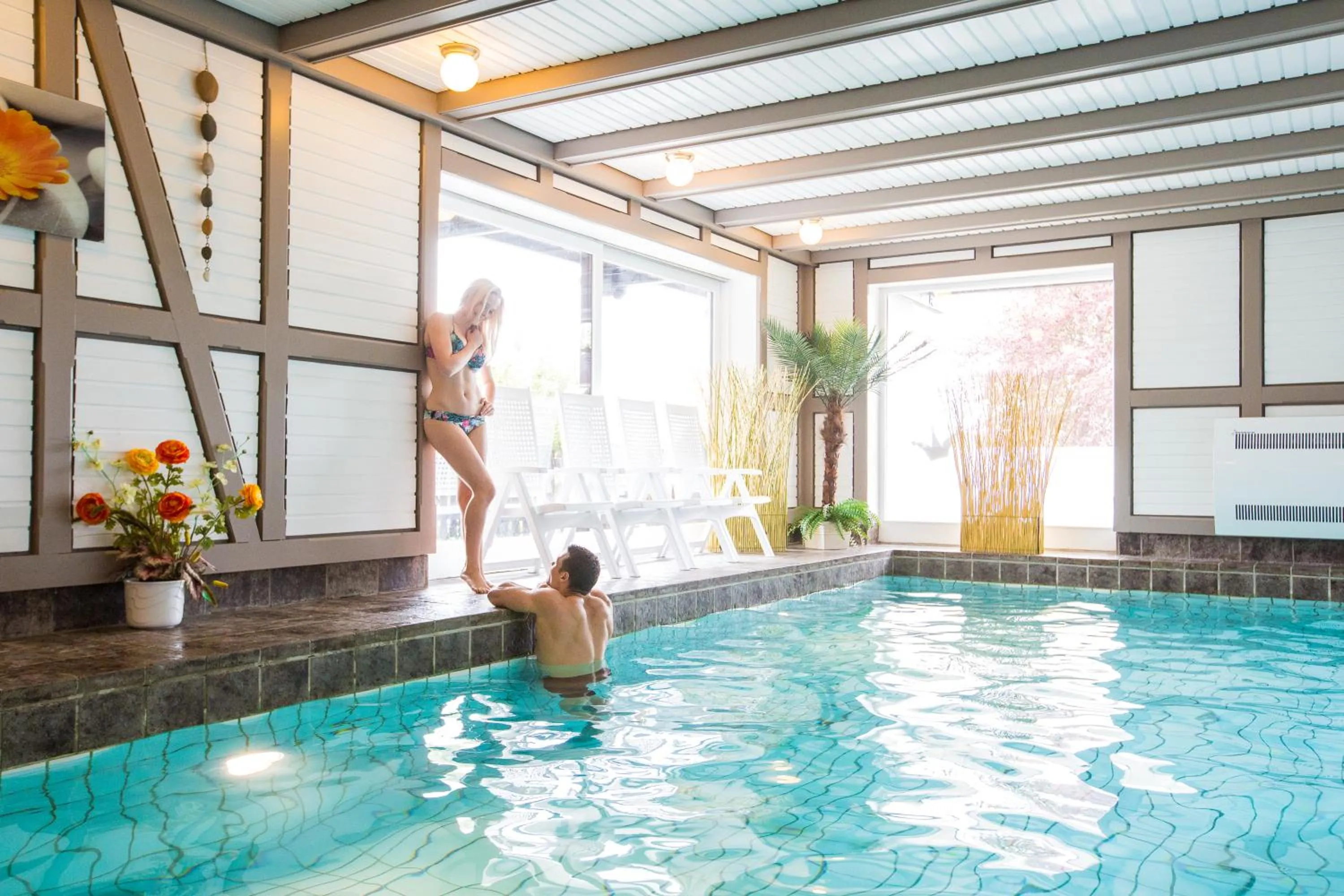Swimming pool in Ferienwohnanlage Prinzenhof