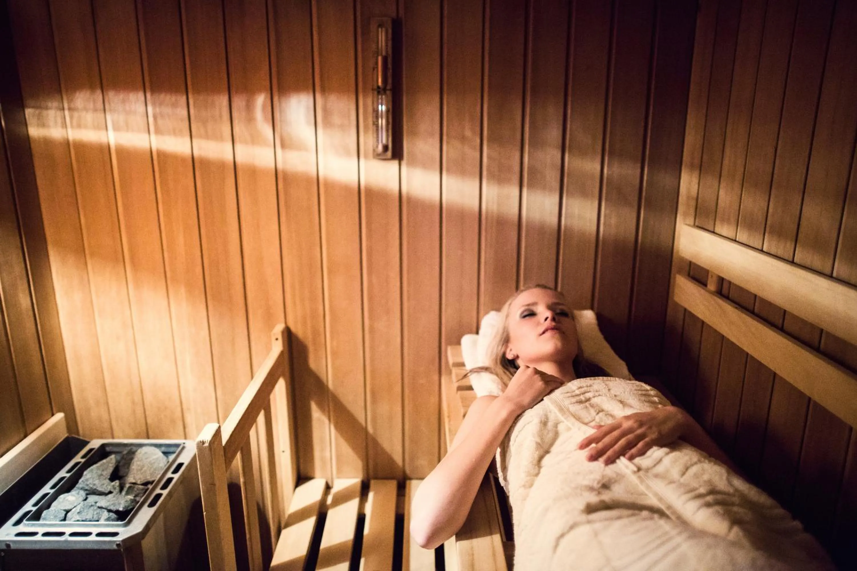 Sauna in Ferienwohnanlage Prinzenhof