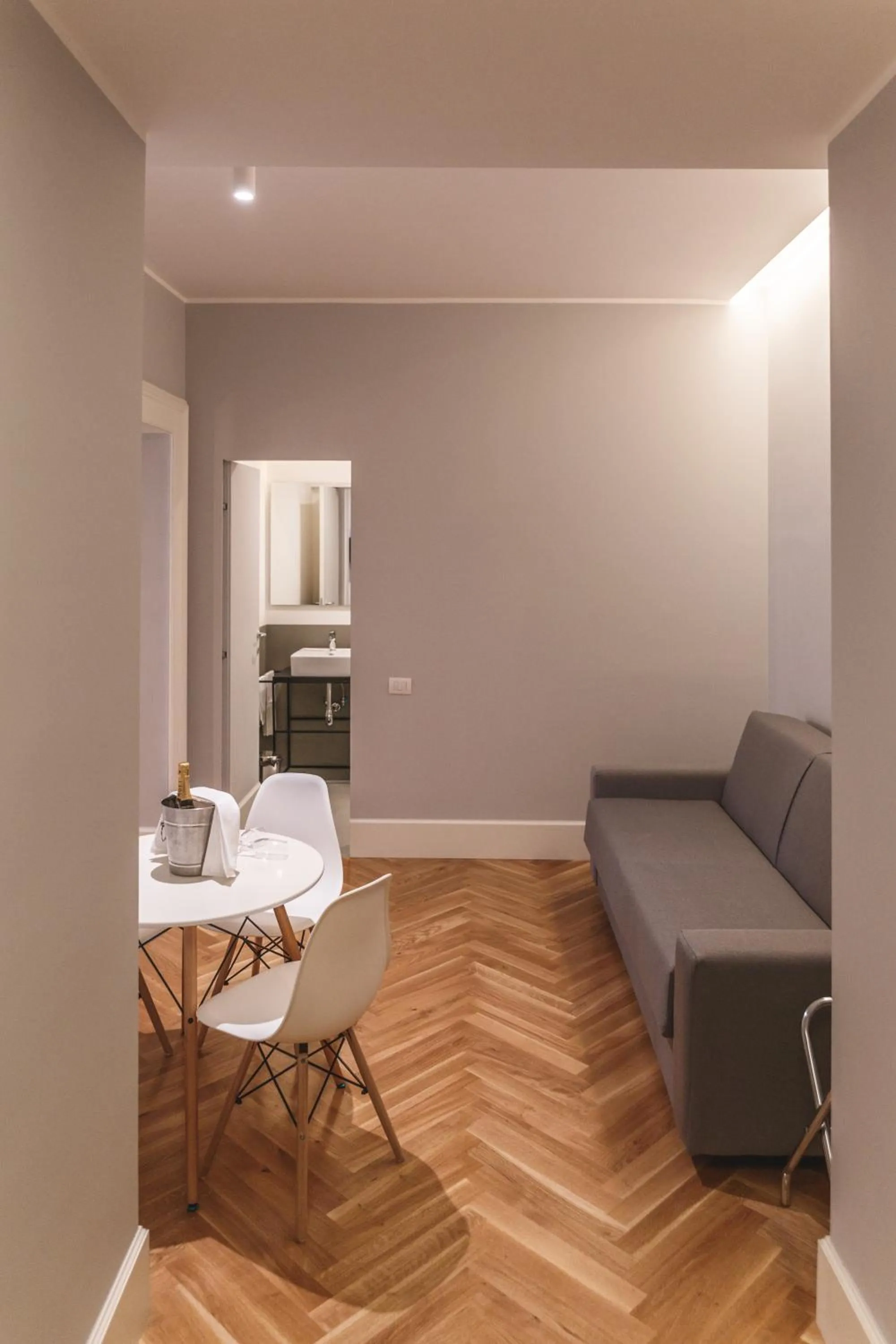 Living room in Relais Della Porta