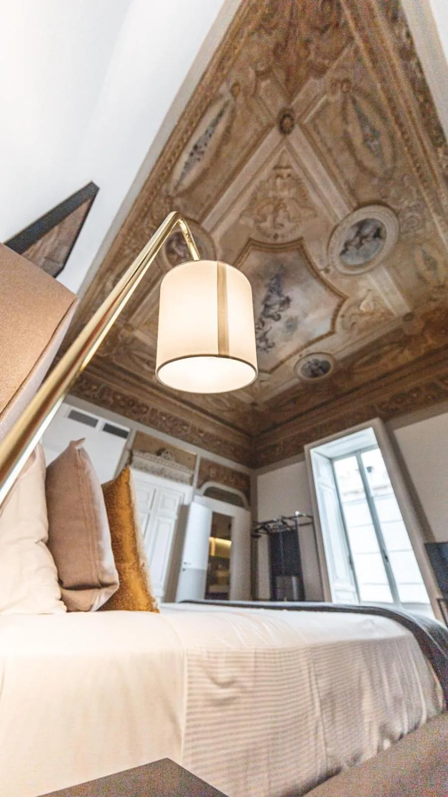 Balcony/Terrace, Bed in Relais Della Porta