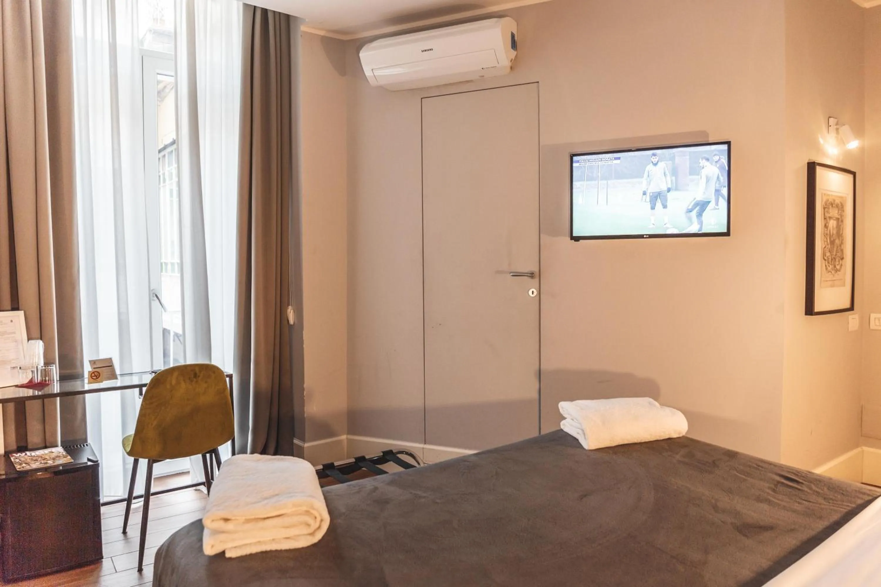 Balcony/Terrace, Bed in Relais Della Porta