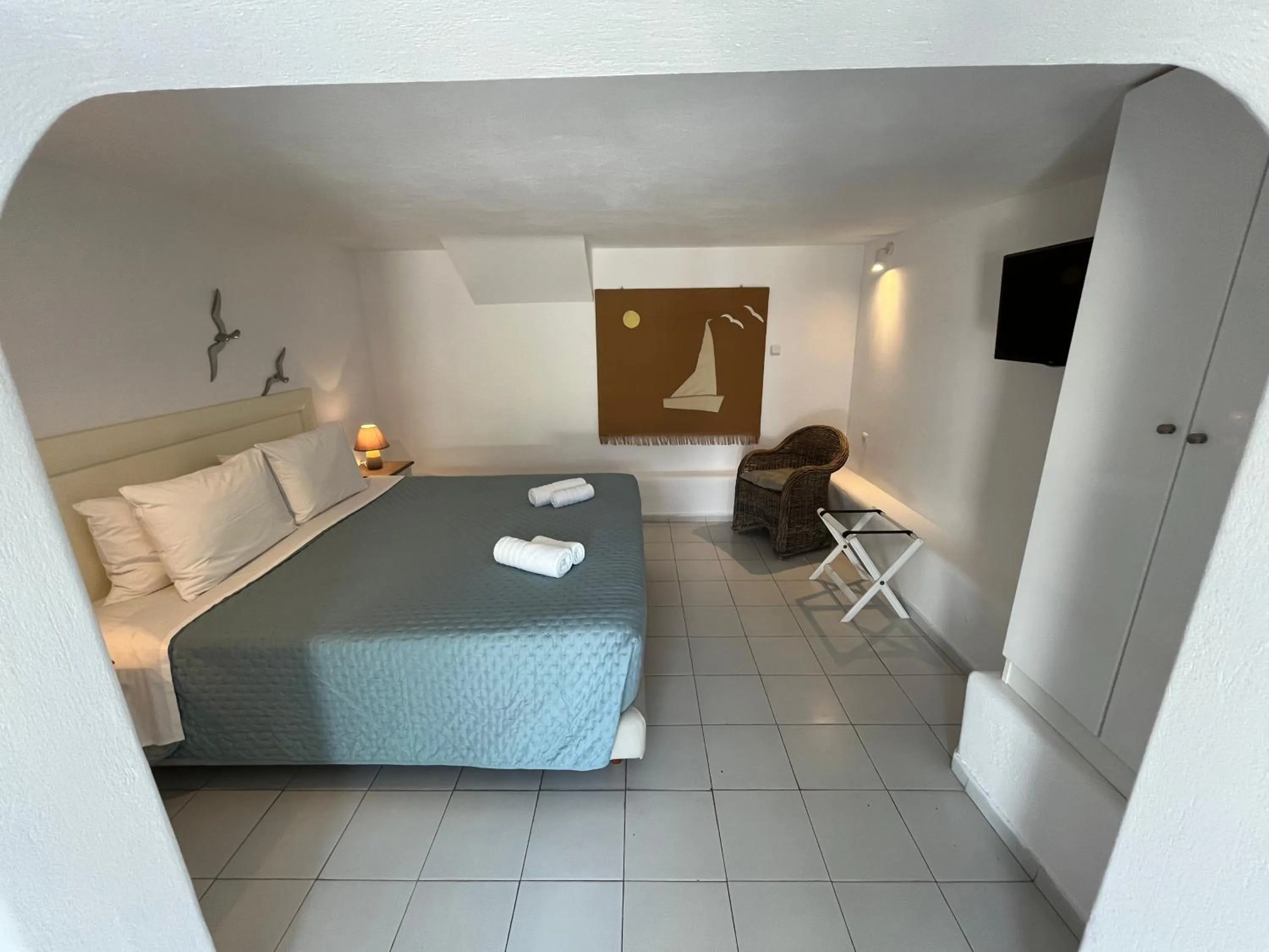 Bedroom, Bed in Villa Margarita