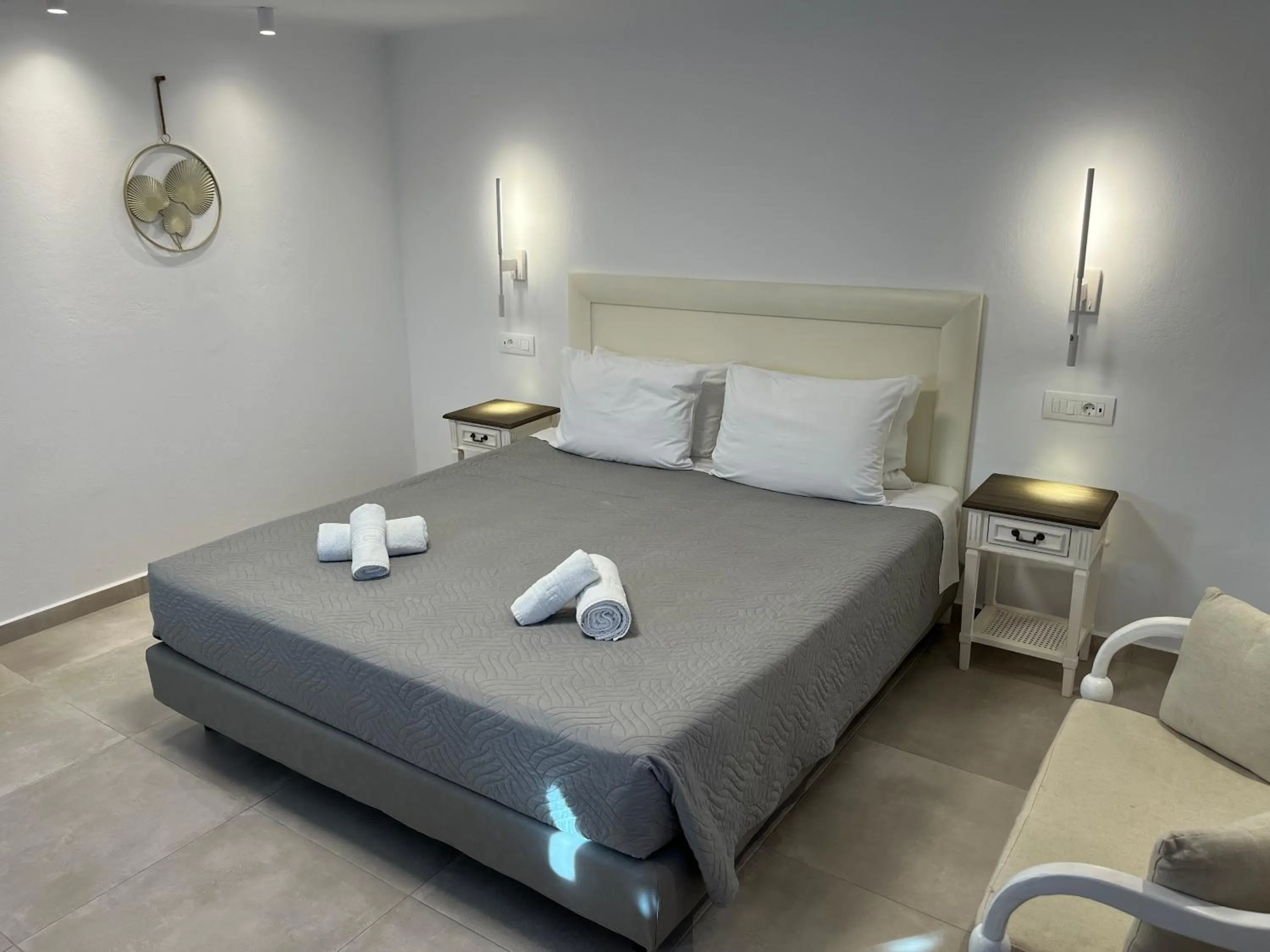 Bedroom, Bed in Villa Margarita