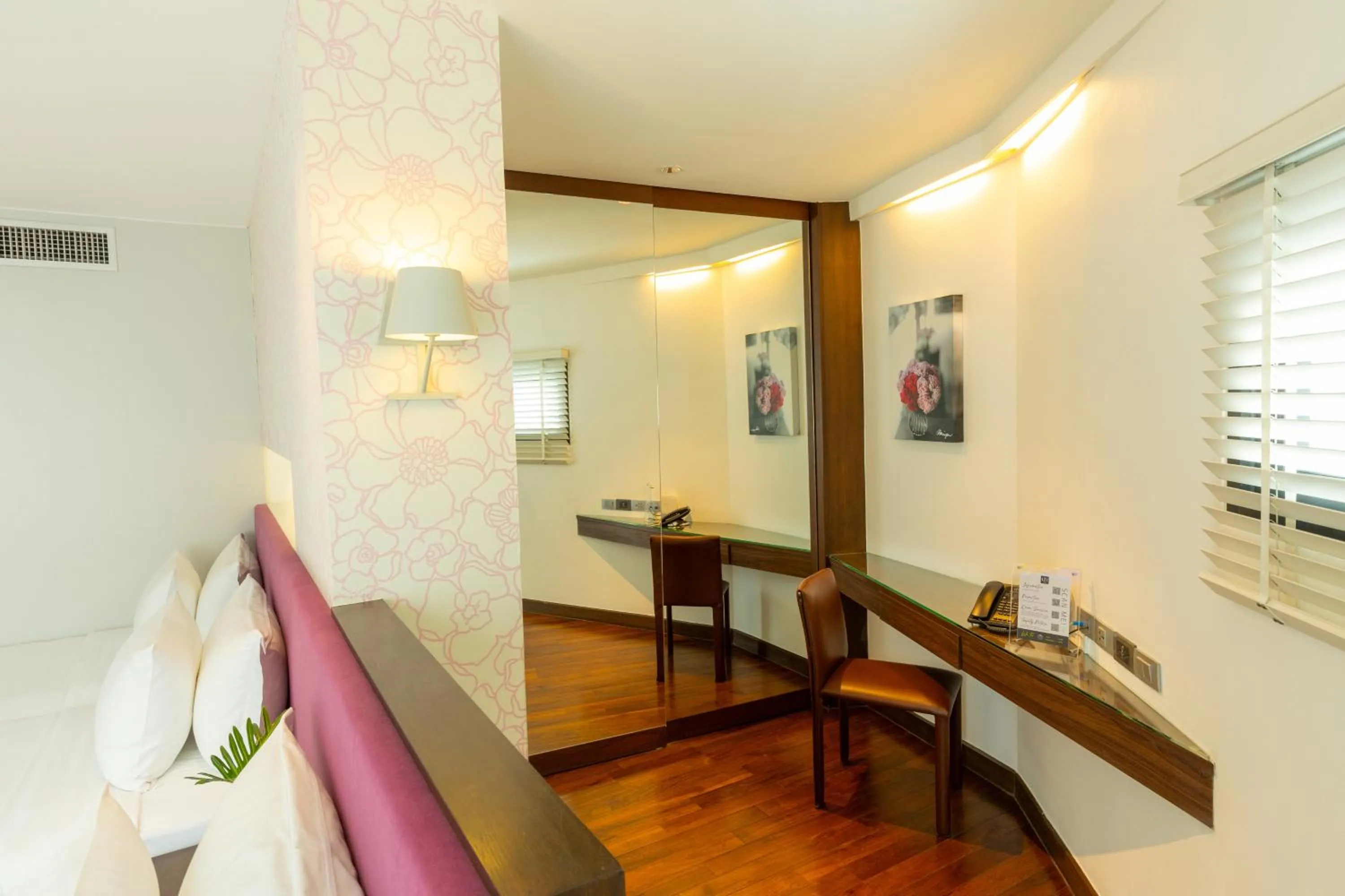 Seating area in LiT BANGKOK Hotel