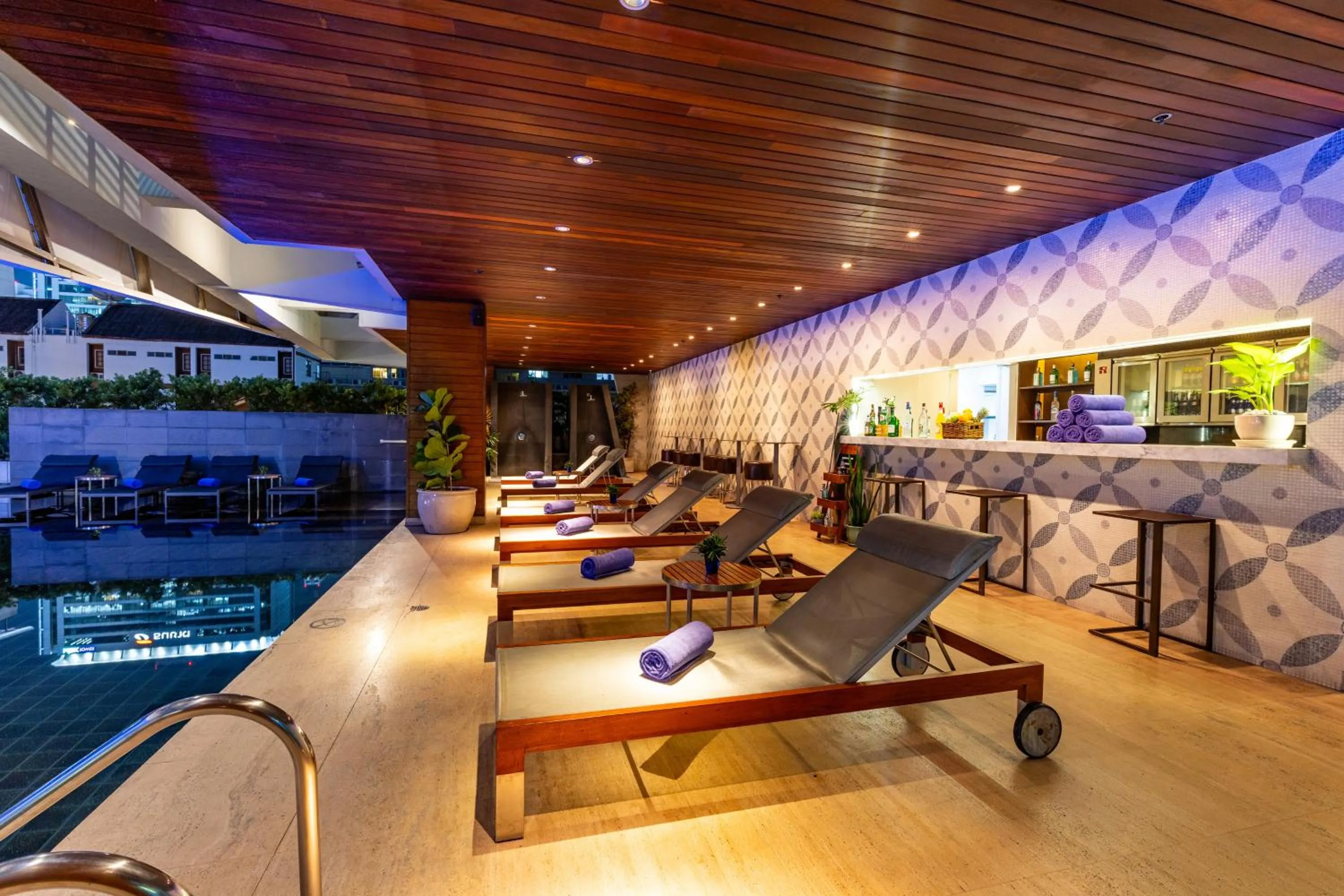 Swimming pool in LiT BANGKOK Hotel