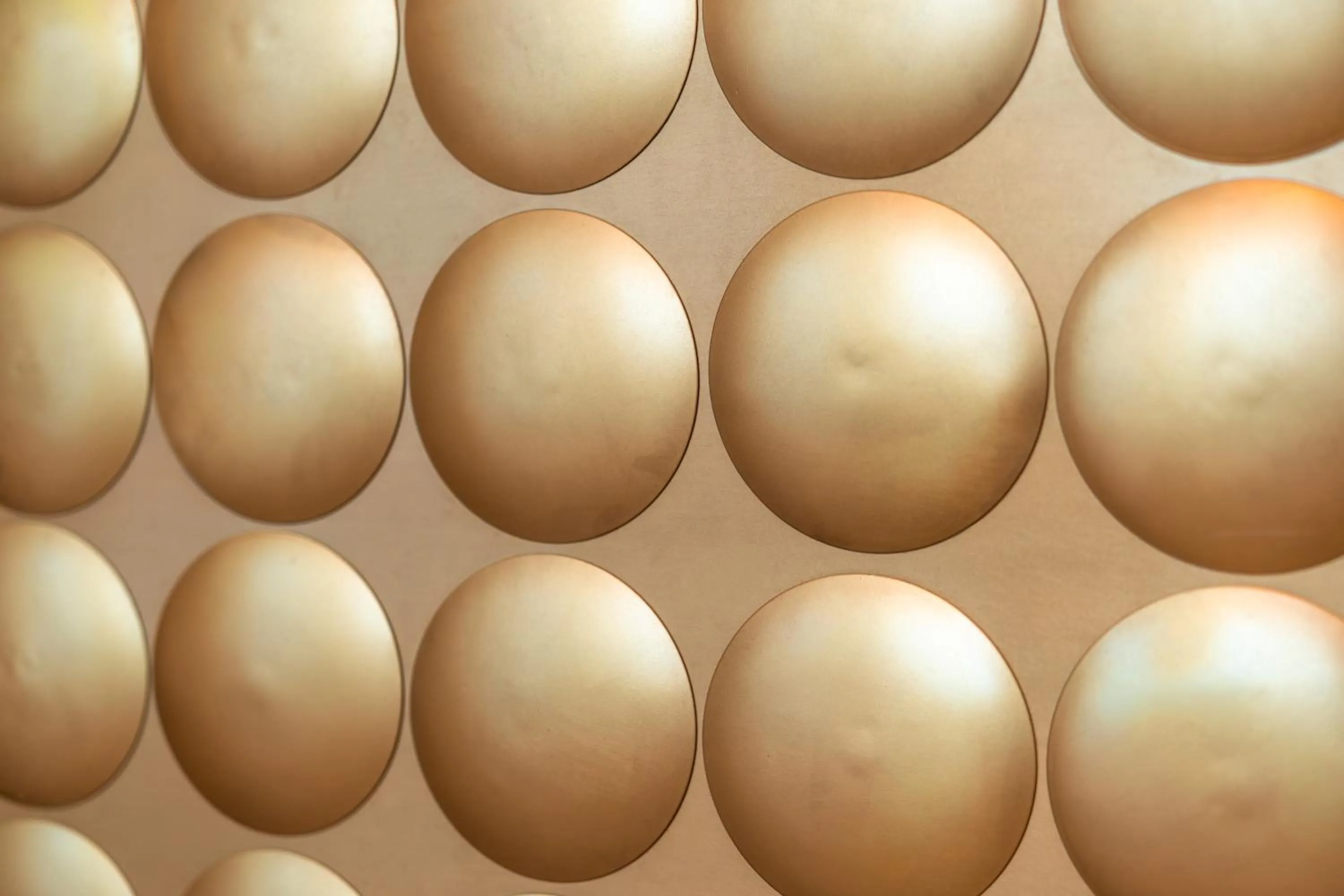 Decorative detail in goldfinger + suites