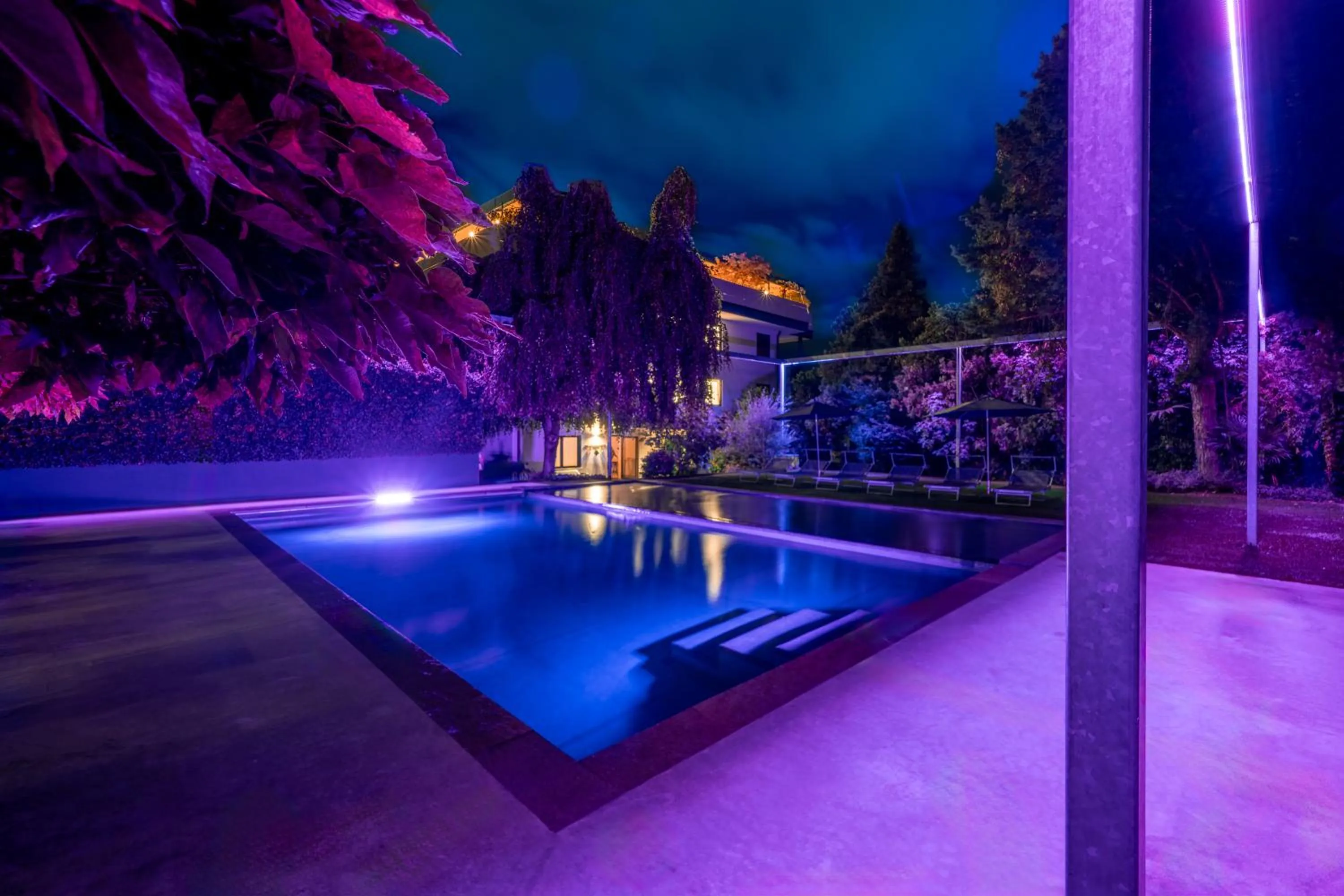 Swimming pool in goldfinger + suites