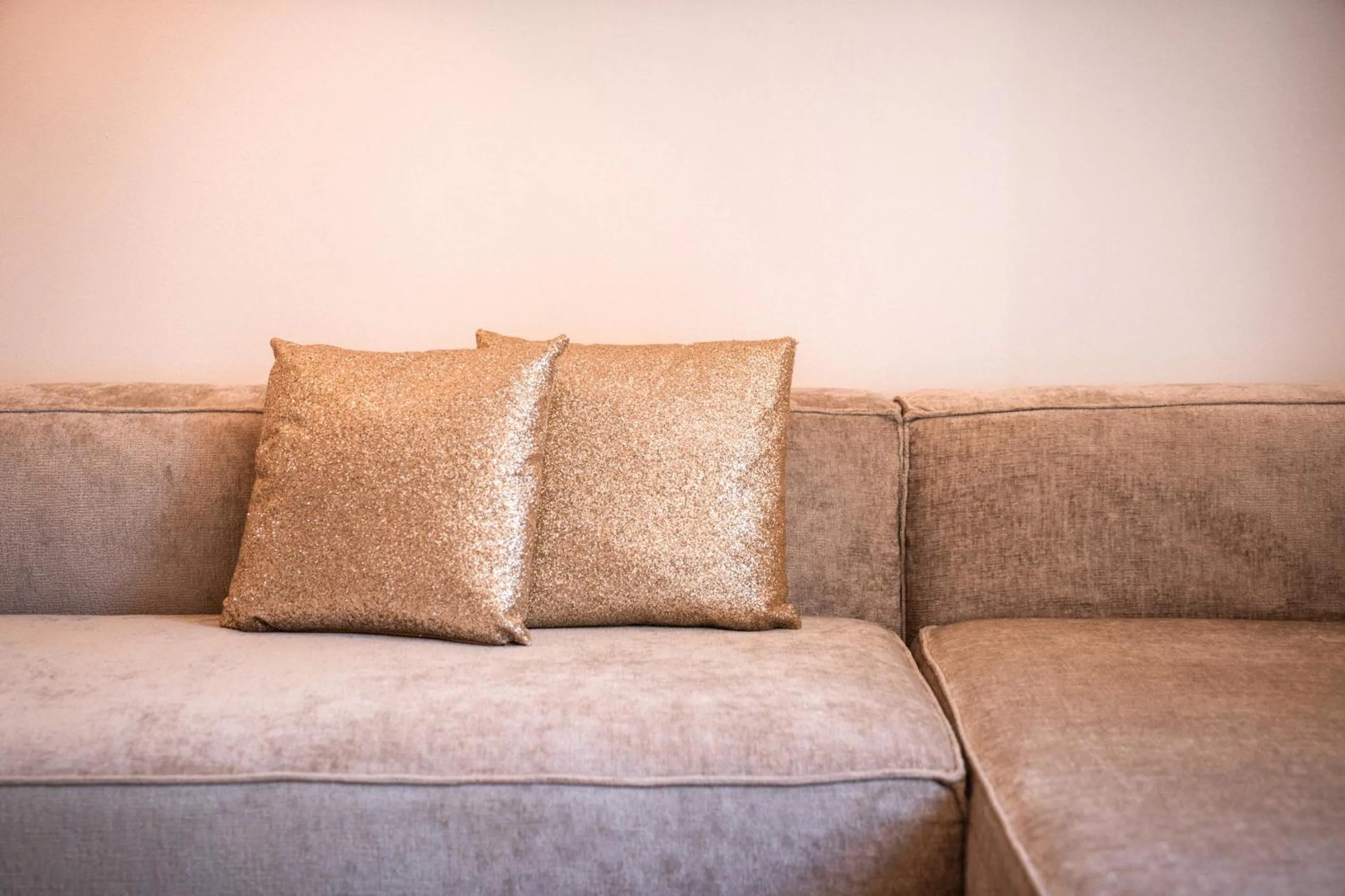 Living room in goldfinger + suites