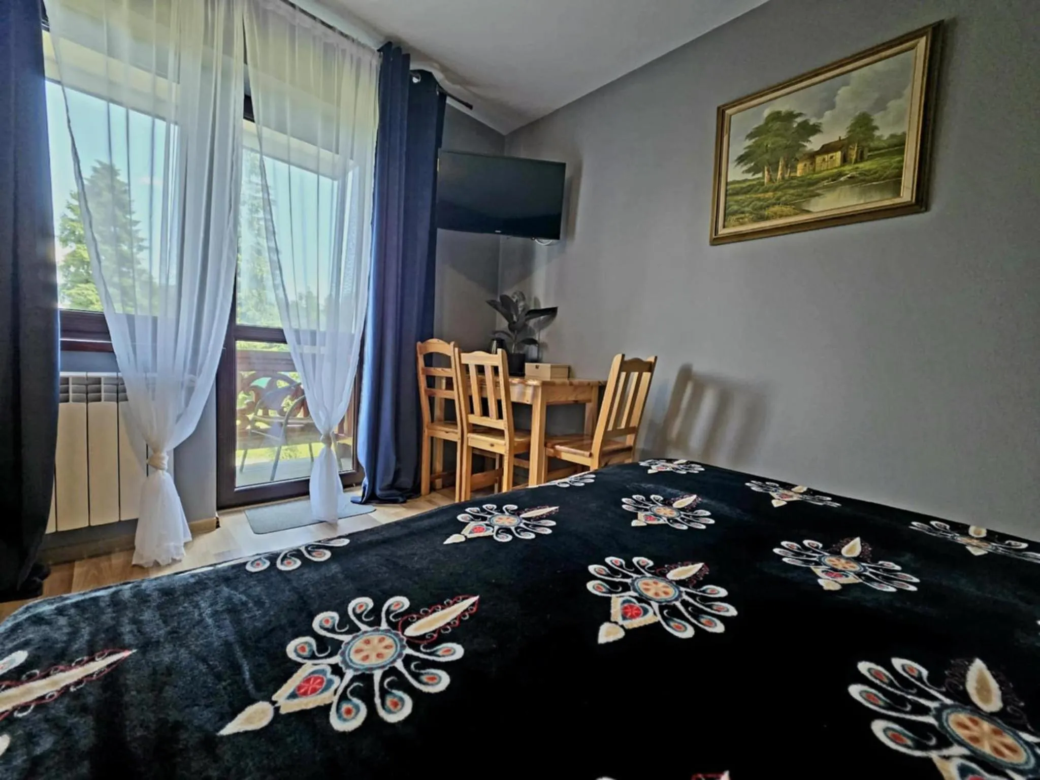 Bed in Pensjonat Harmatówka - ATRAKCYJNY PAKIET ŚWIĄTECZNY - blisko basenów termalnych