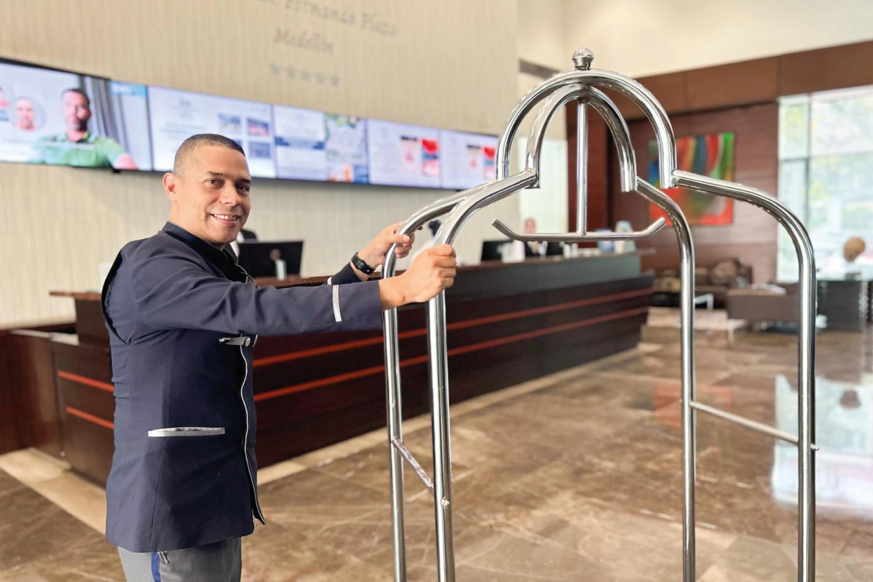 Lobby or reception in Hotel San Fernando Plaza