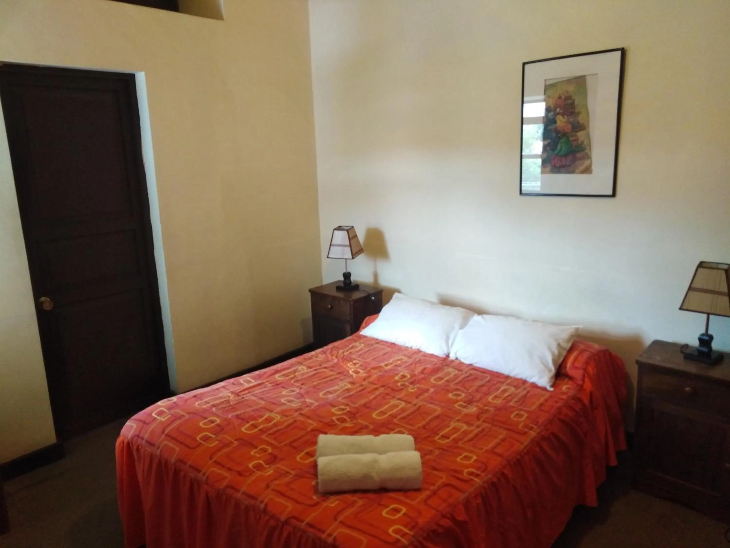 Bed in El Tuco Hotel