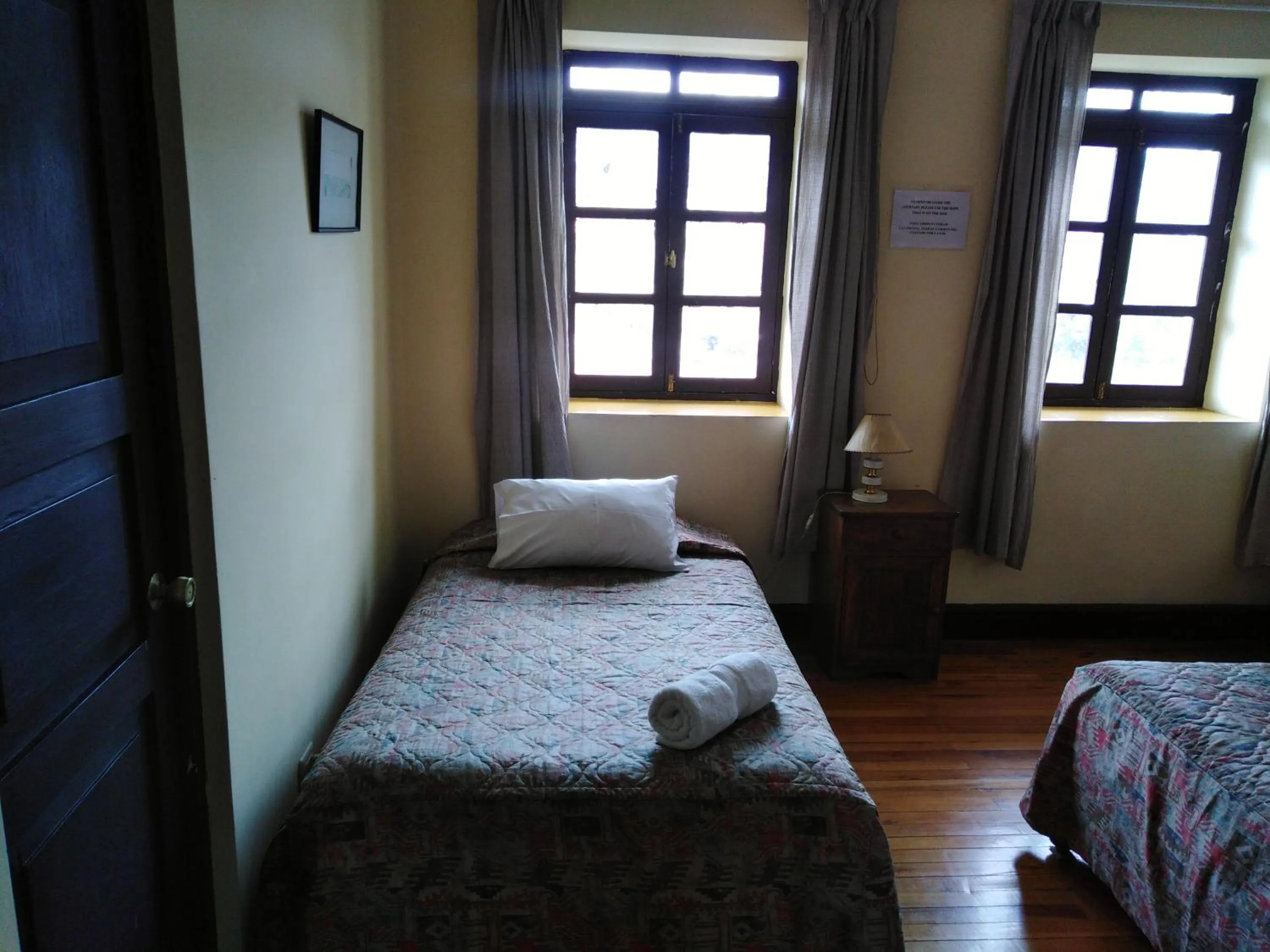 Bed in El Tuco Hotel