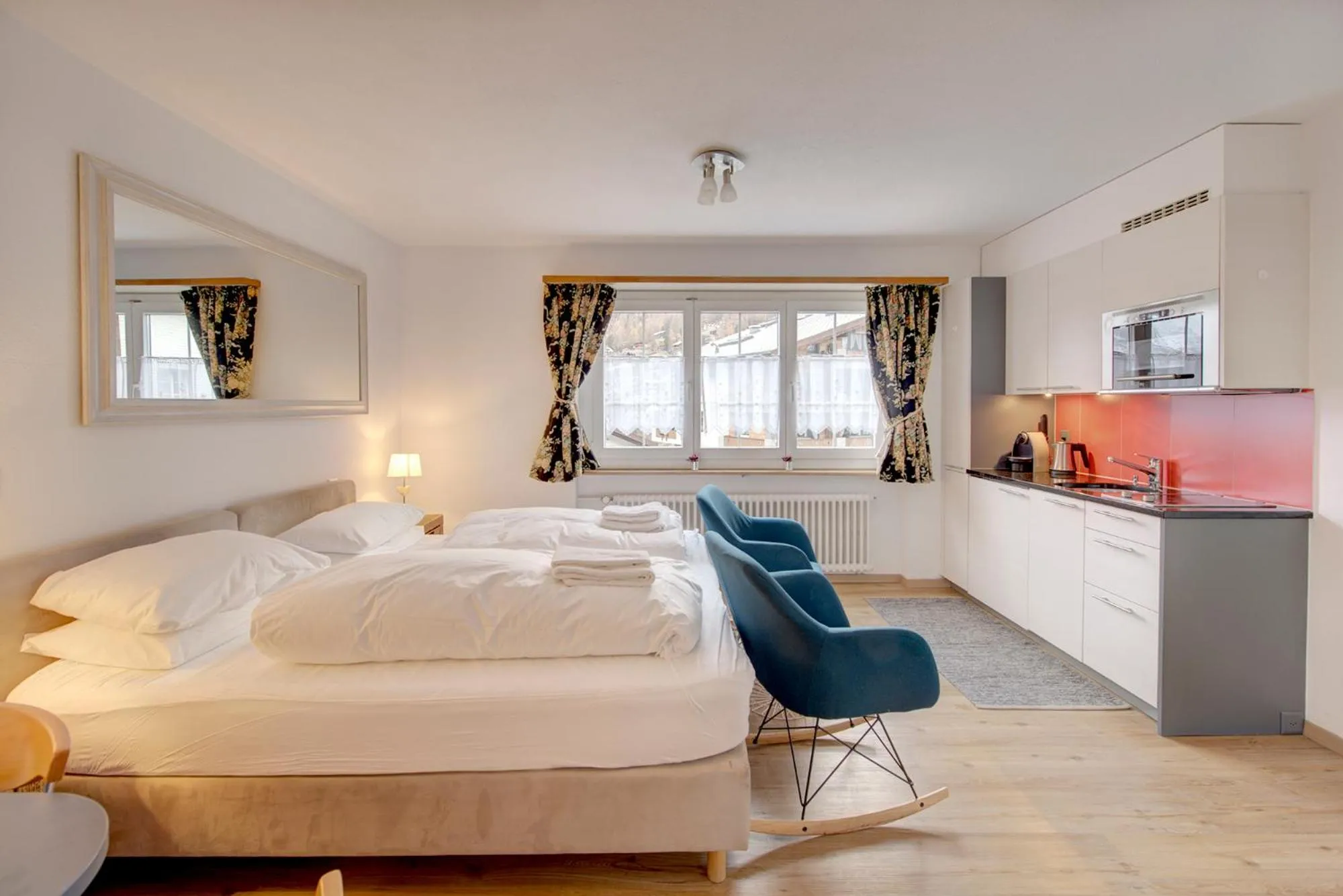 Bed in Good Value Apartments by MX Zermatt