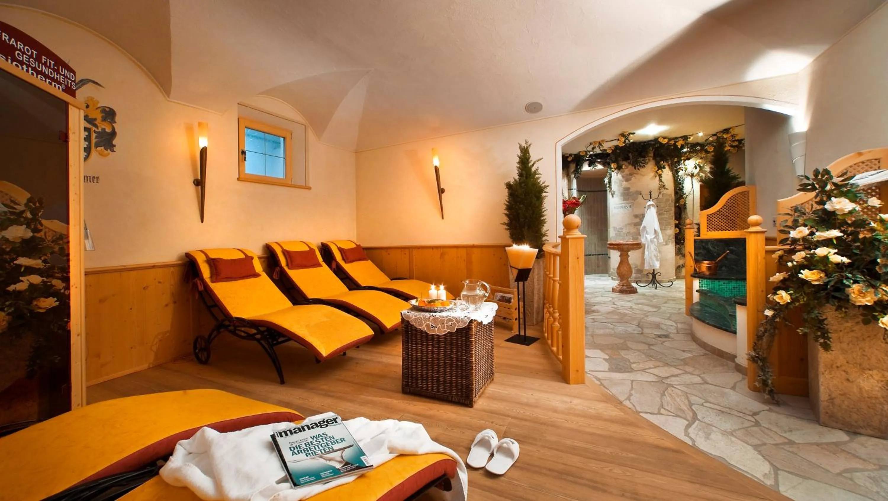 Spa and wellness centre/facilities in Geniesserhotel Messnerwirt Olang