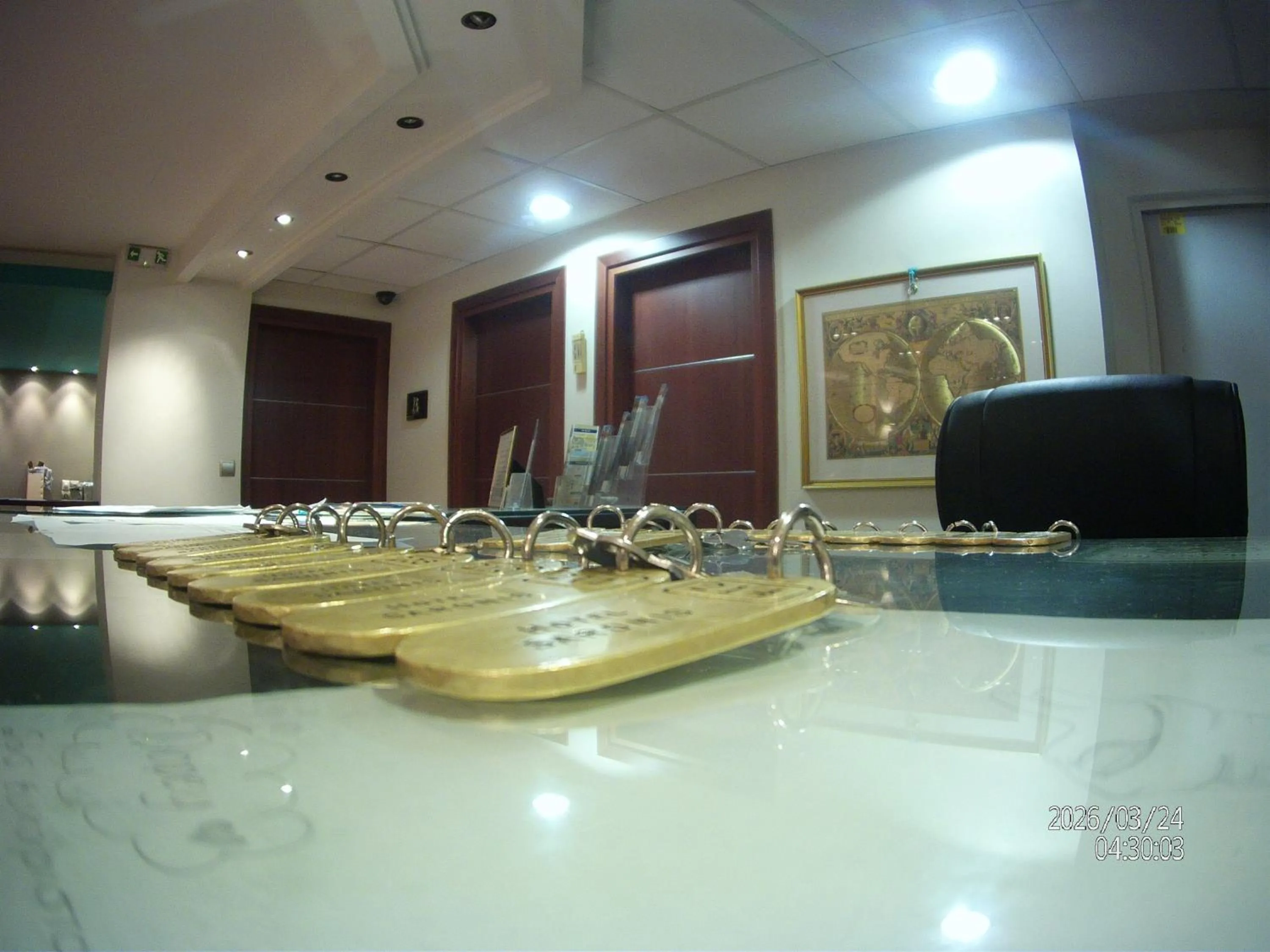 Lobby or reception in Saronis Hotel