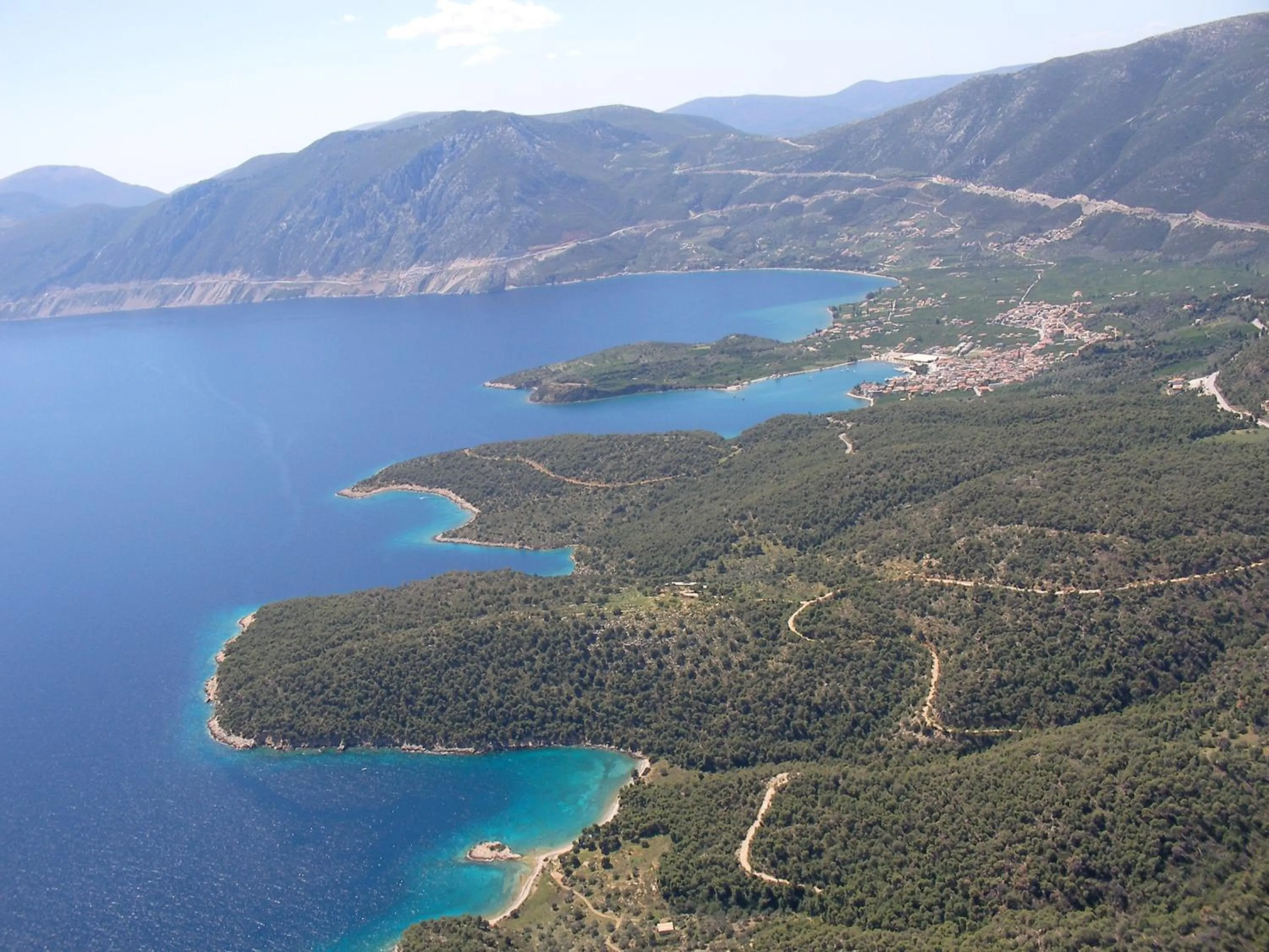 Natural landscape in Saronis Hotel