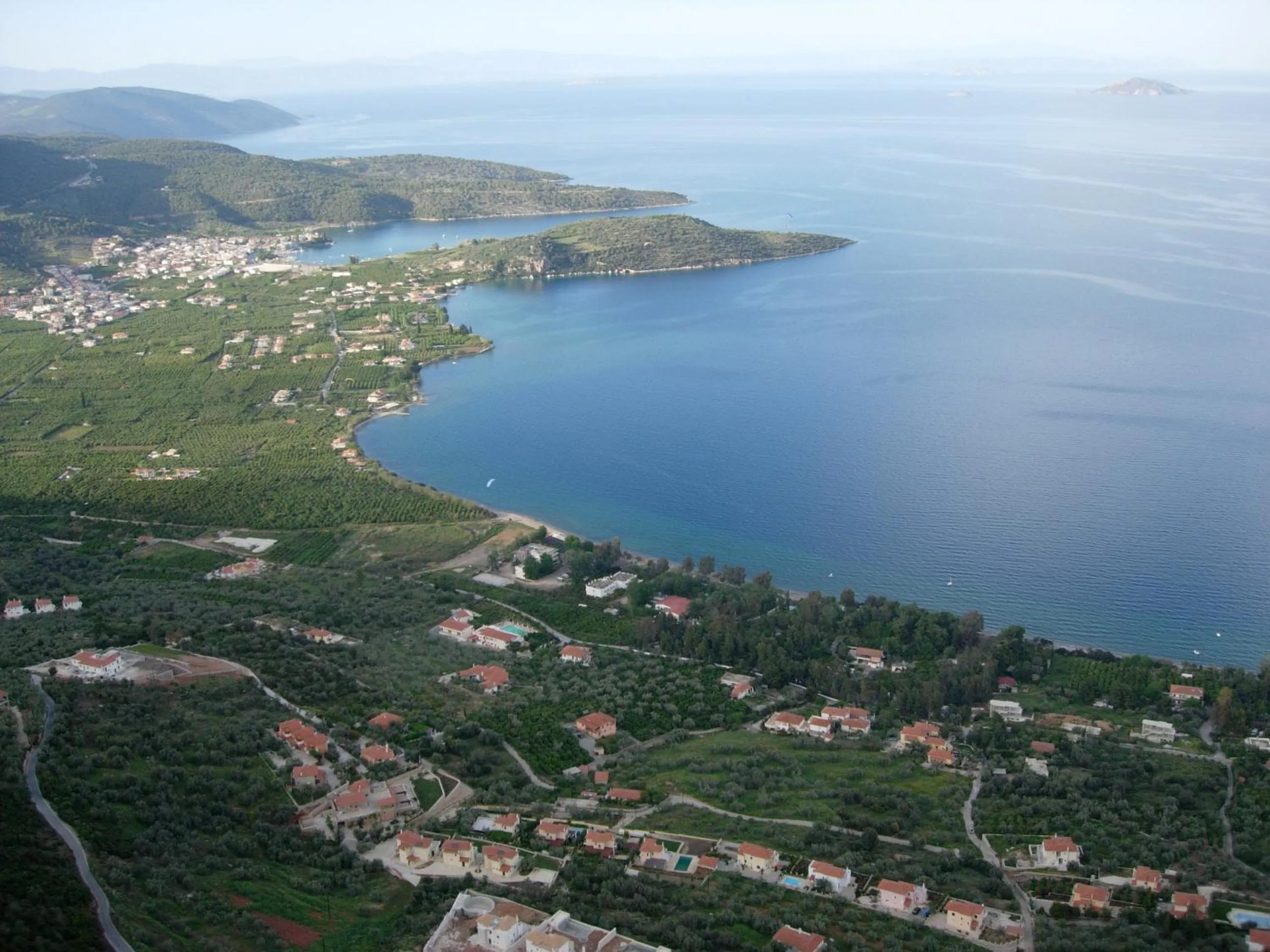 Natural landscape in Saronis Hotel