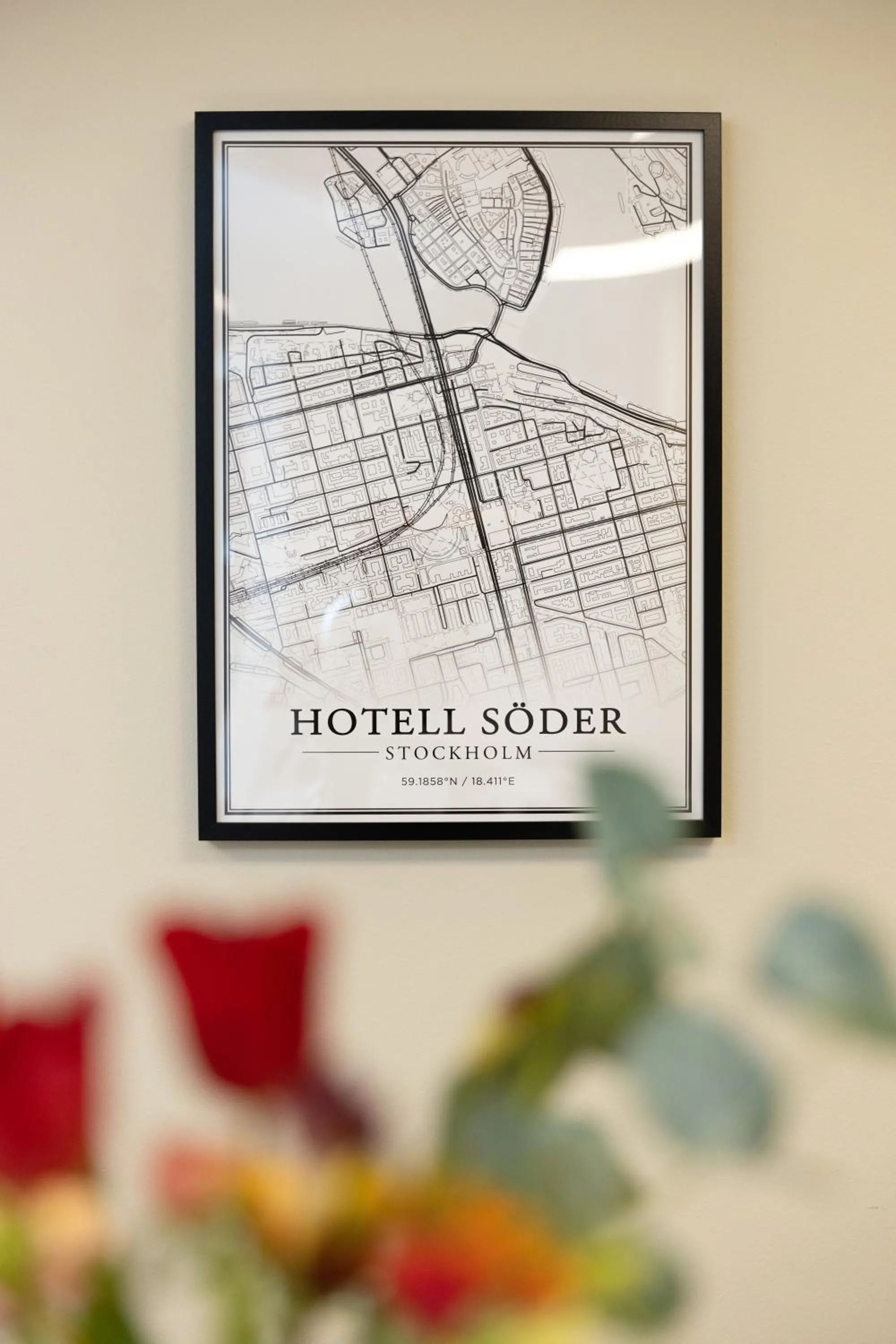 Logo/Certificate/Sign in Hotel Söder