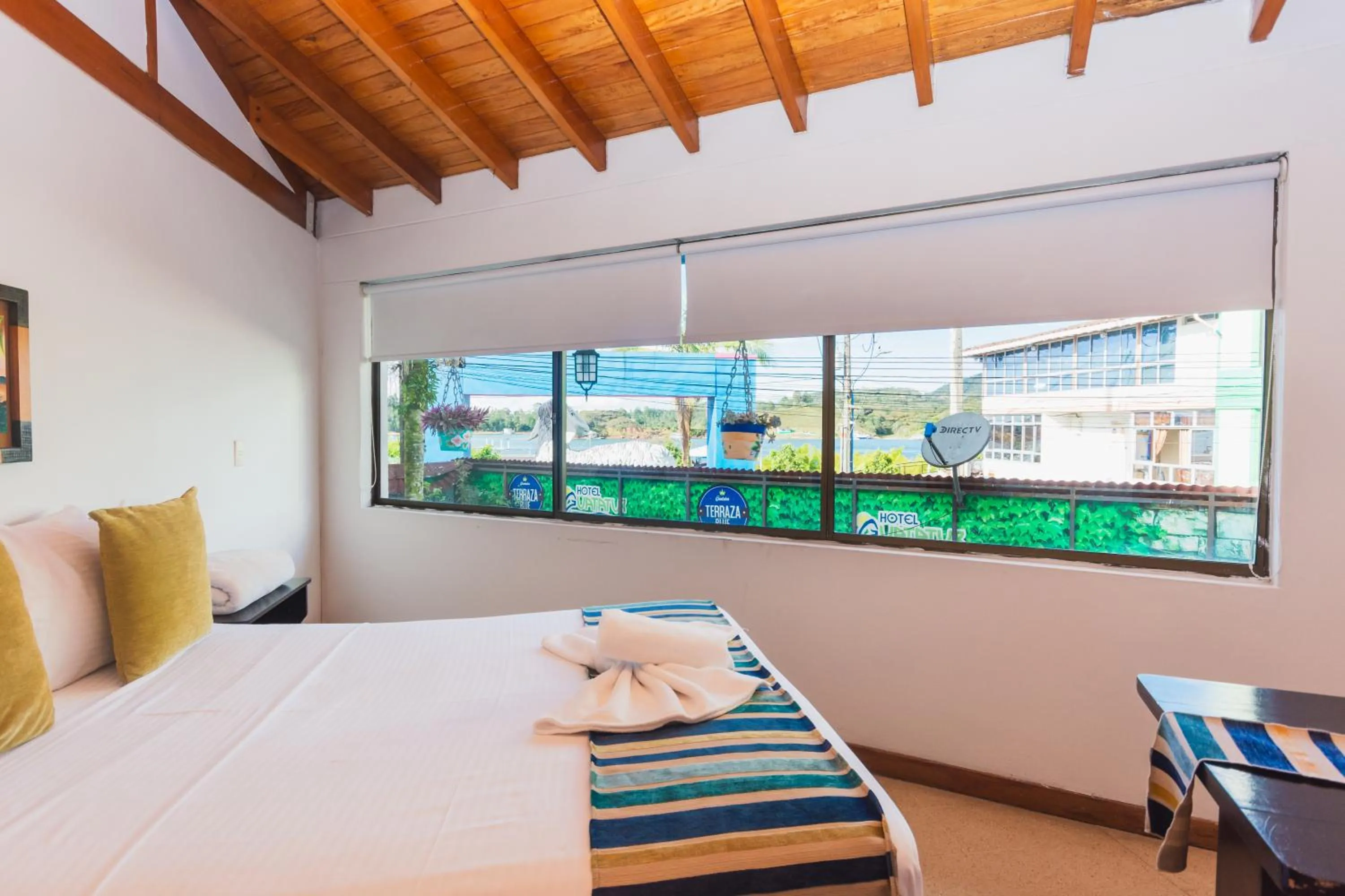 Bed in Hotel Guatatur