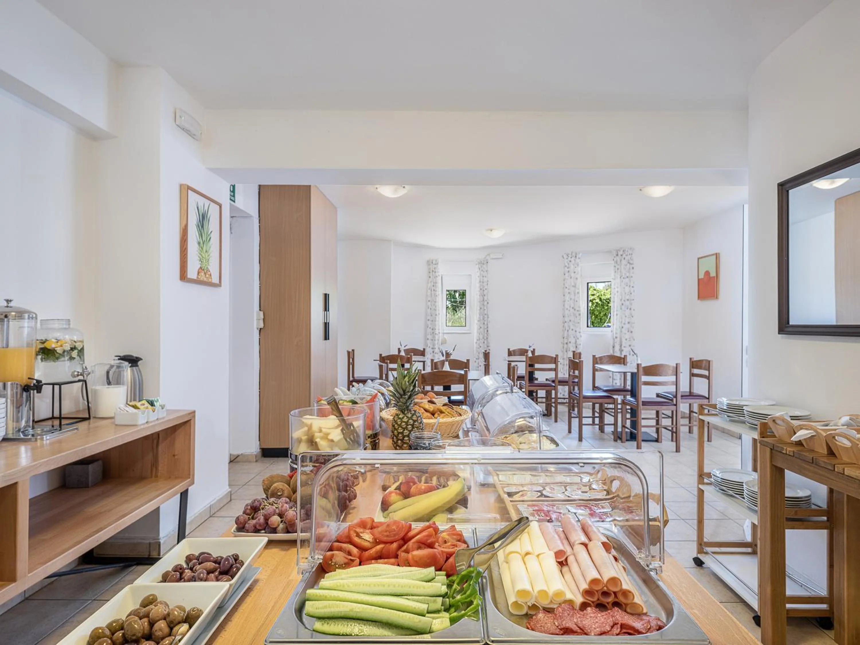 Dining area in Artemis Apartments