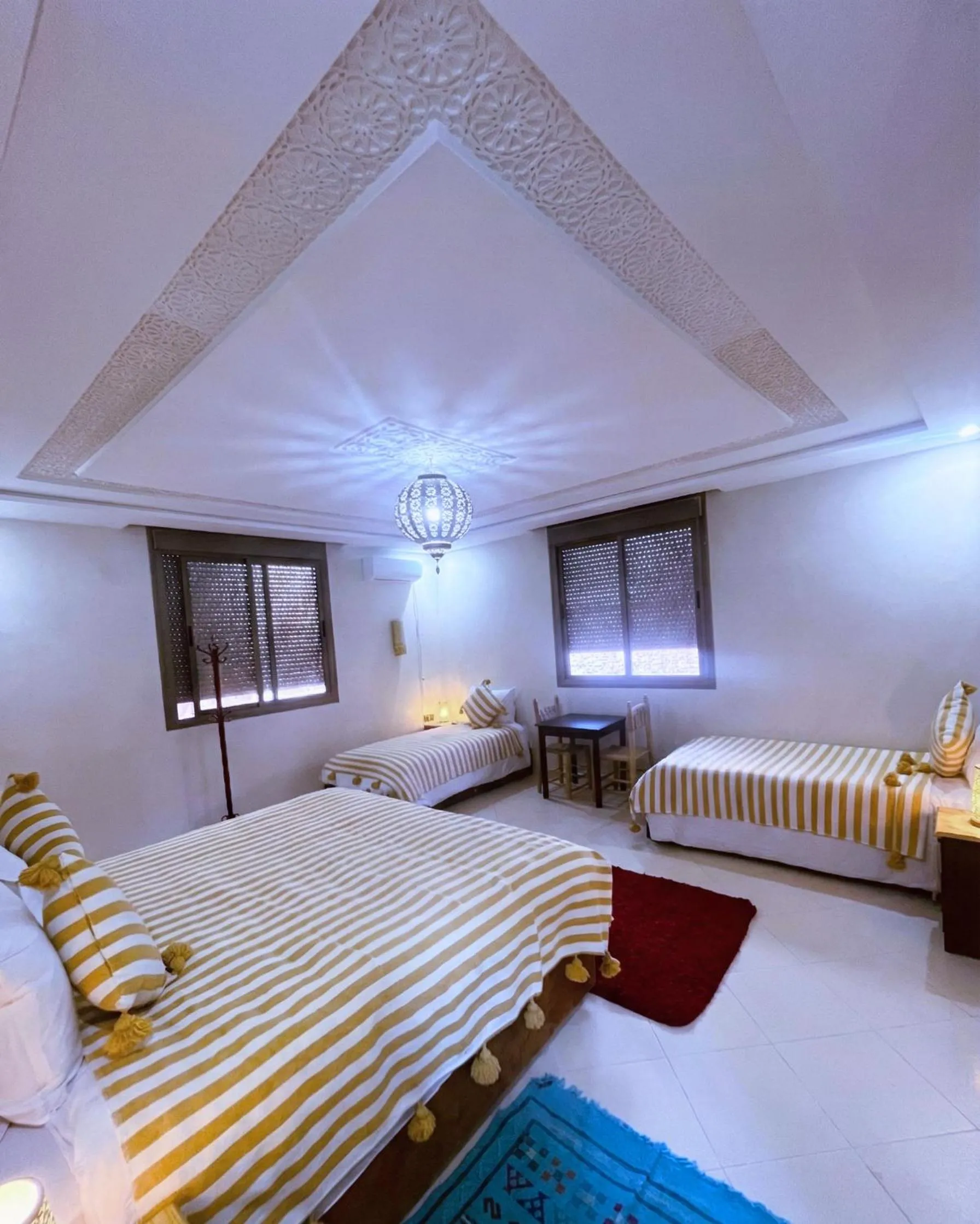 Bed in Hôtel Restaurant Dar Al Madina