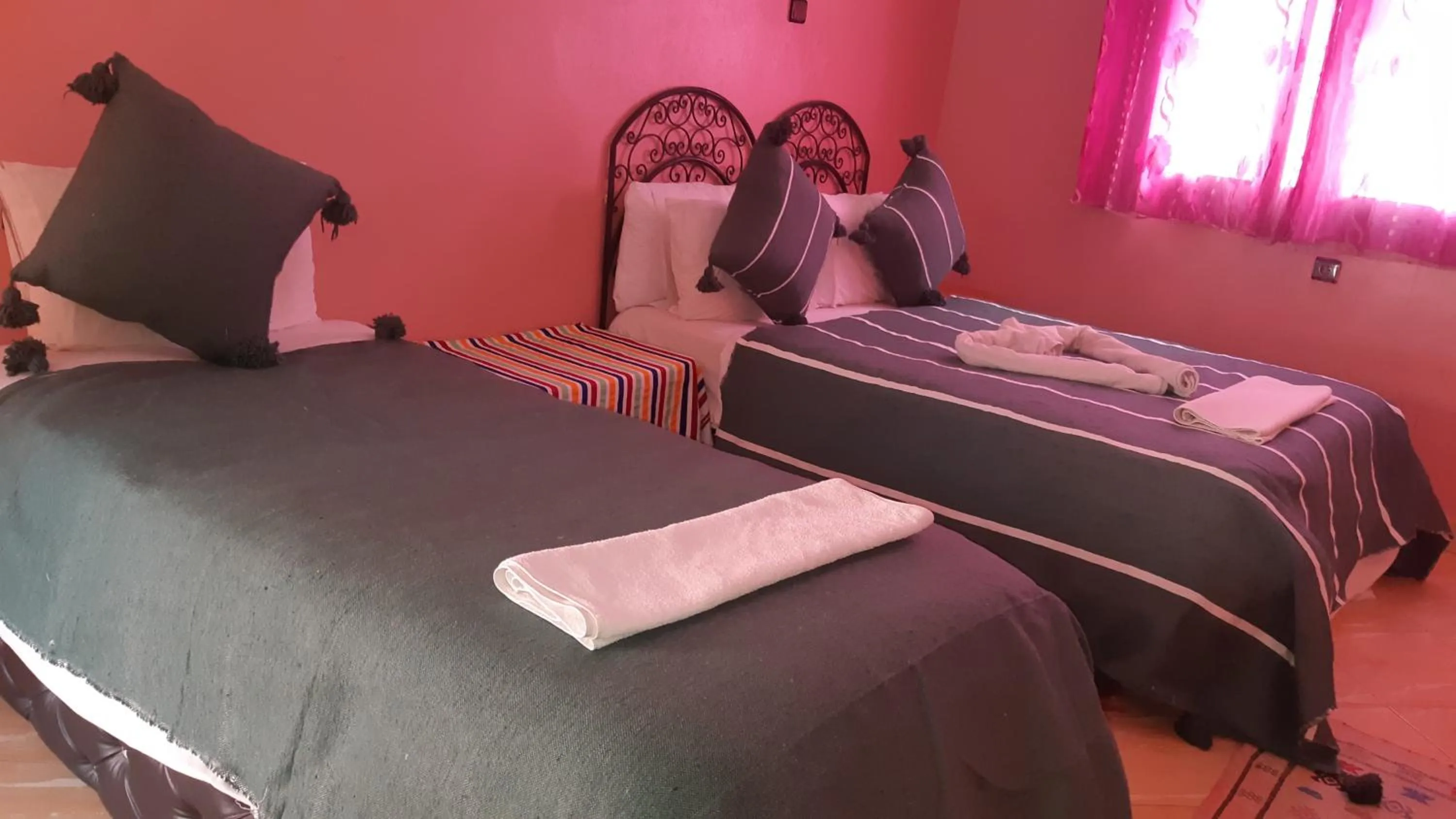 Photo of the whole room, Bed in Hôtel Restaurant Dar Al Madina