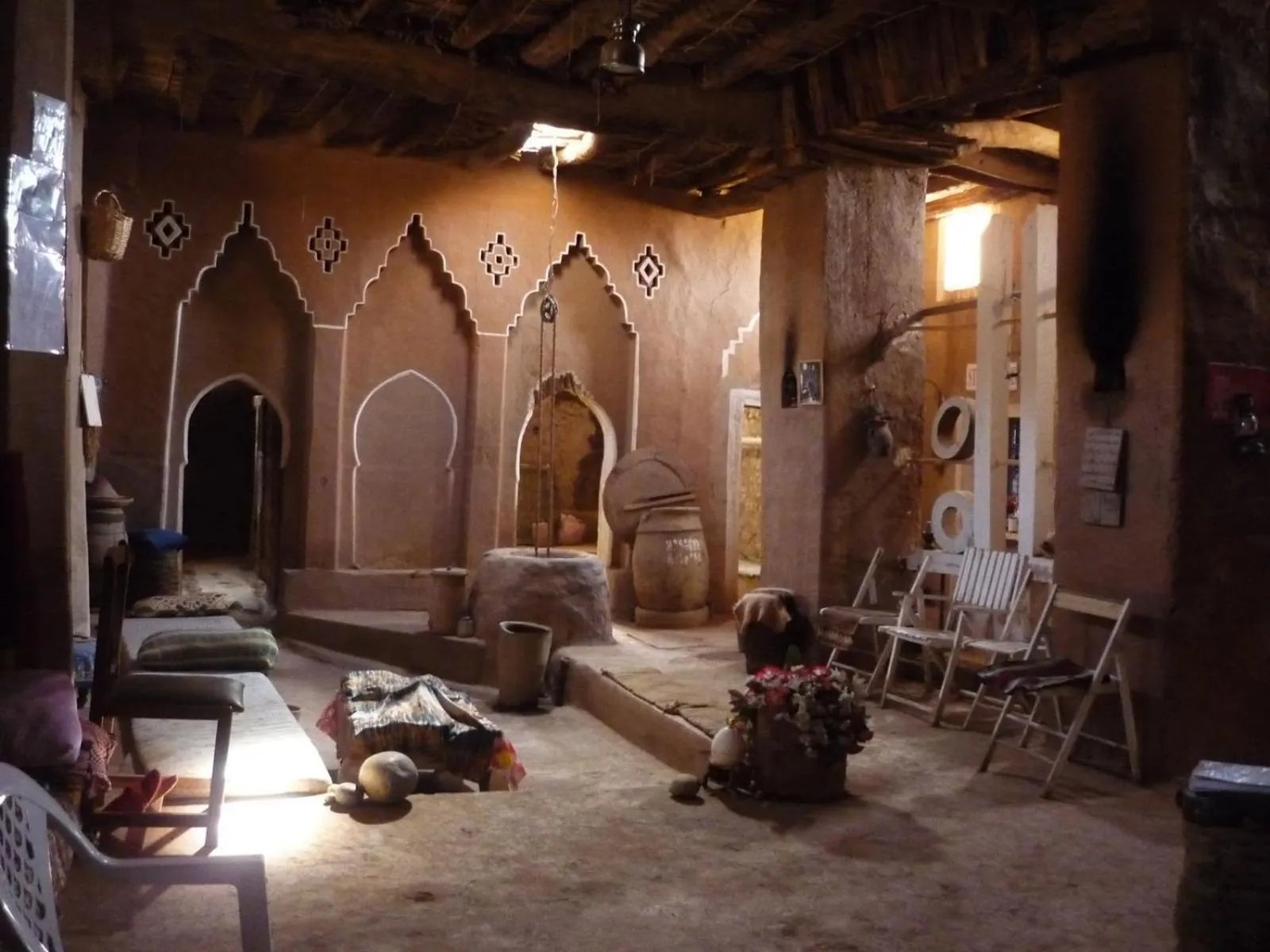 Living room in Hôtel Restaurant Dar Al Madina