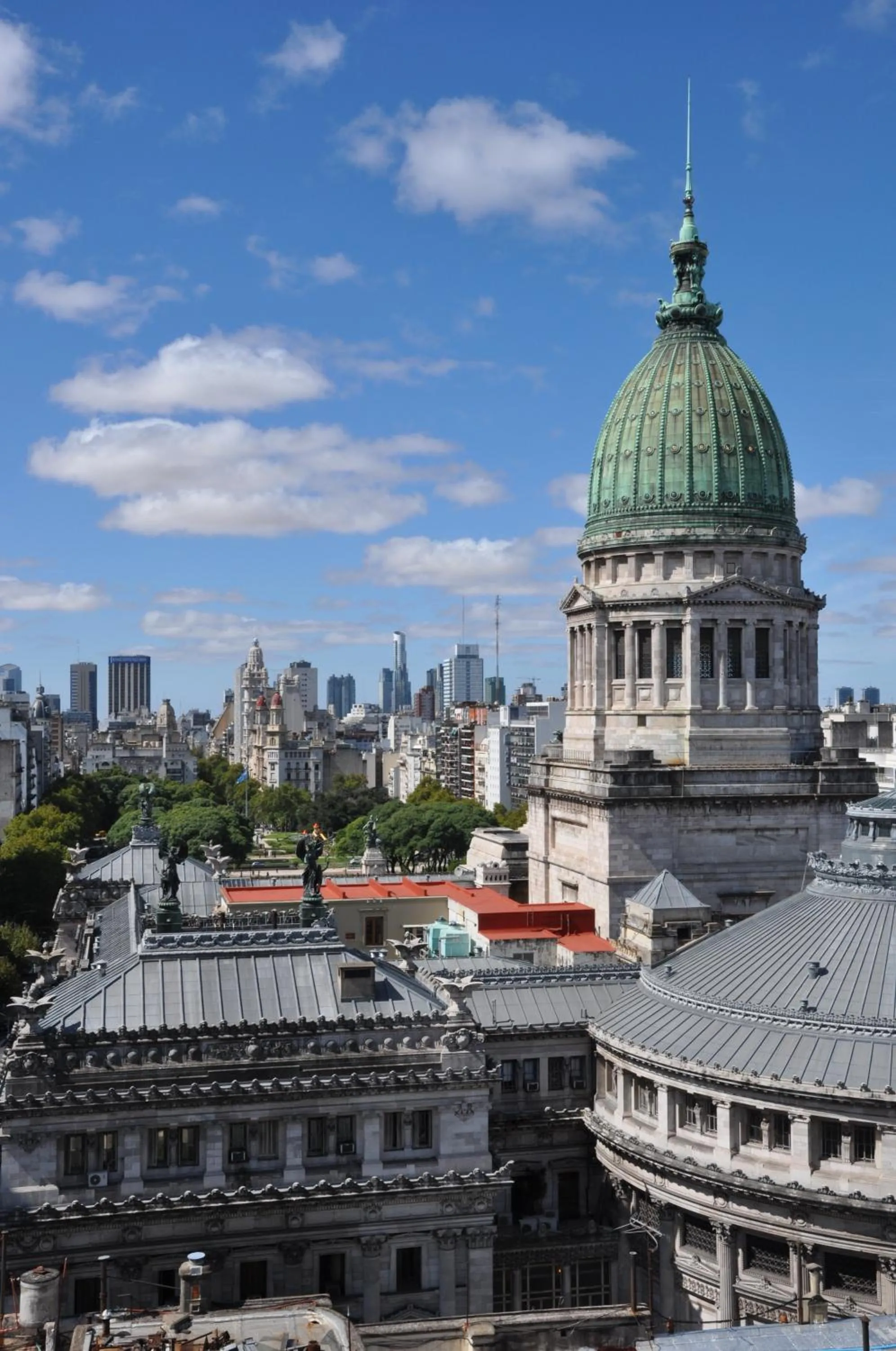 City view in Uno Buenos Aires Suites
