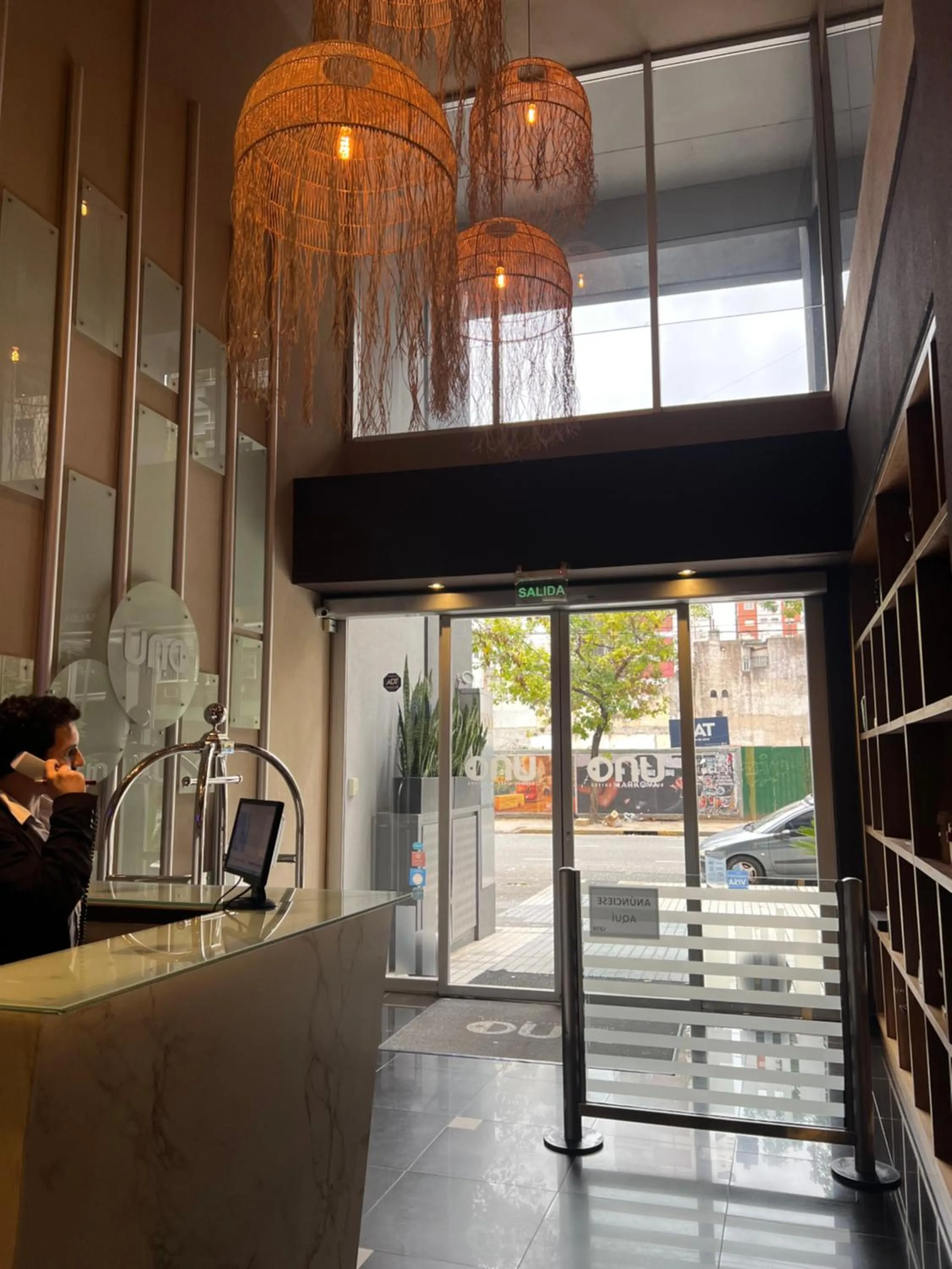 Lobby or reception in Uno Buenos Aires Suites