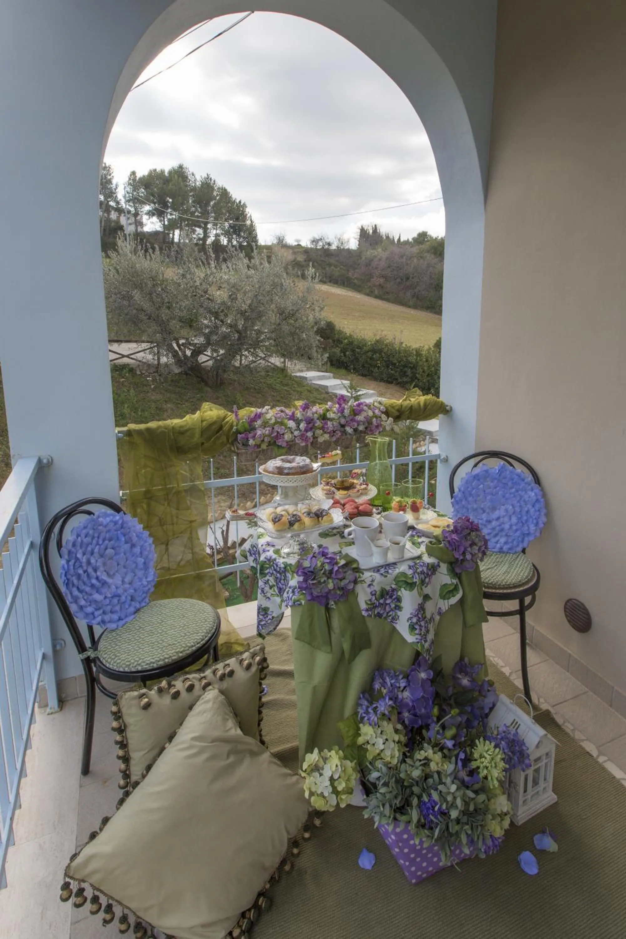 Balcony/Terrace in B&B La casa di g.g.
