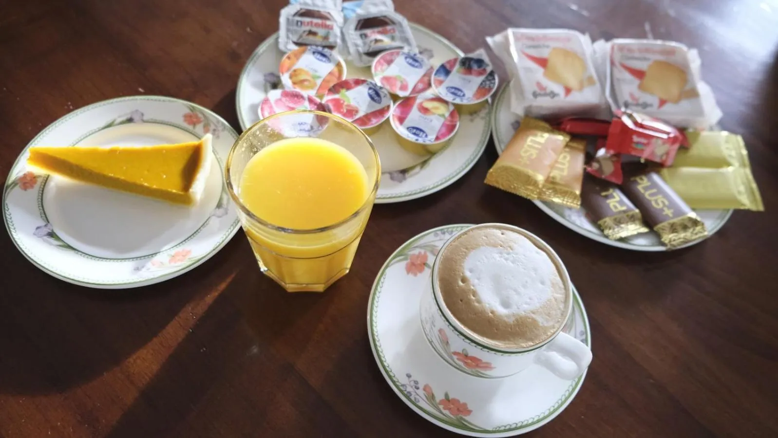 Food and drinks in B&B Il Pittore