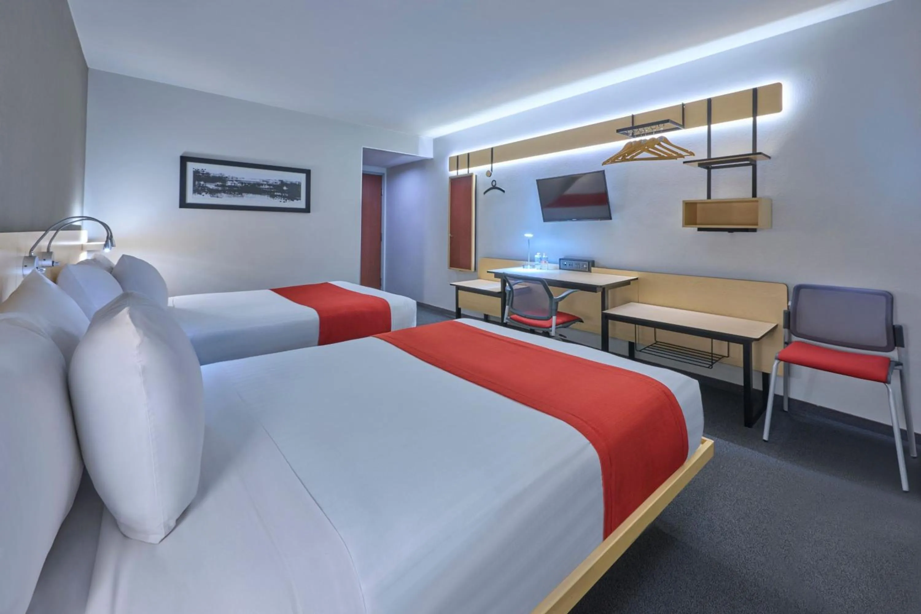 Bedroom, Bed in City Express by Marriott Toluca