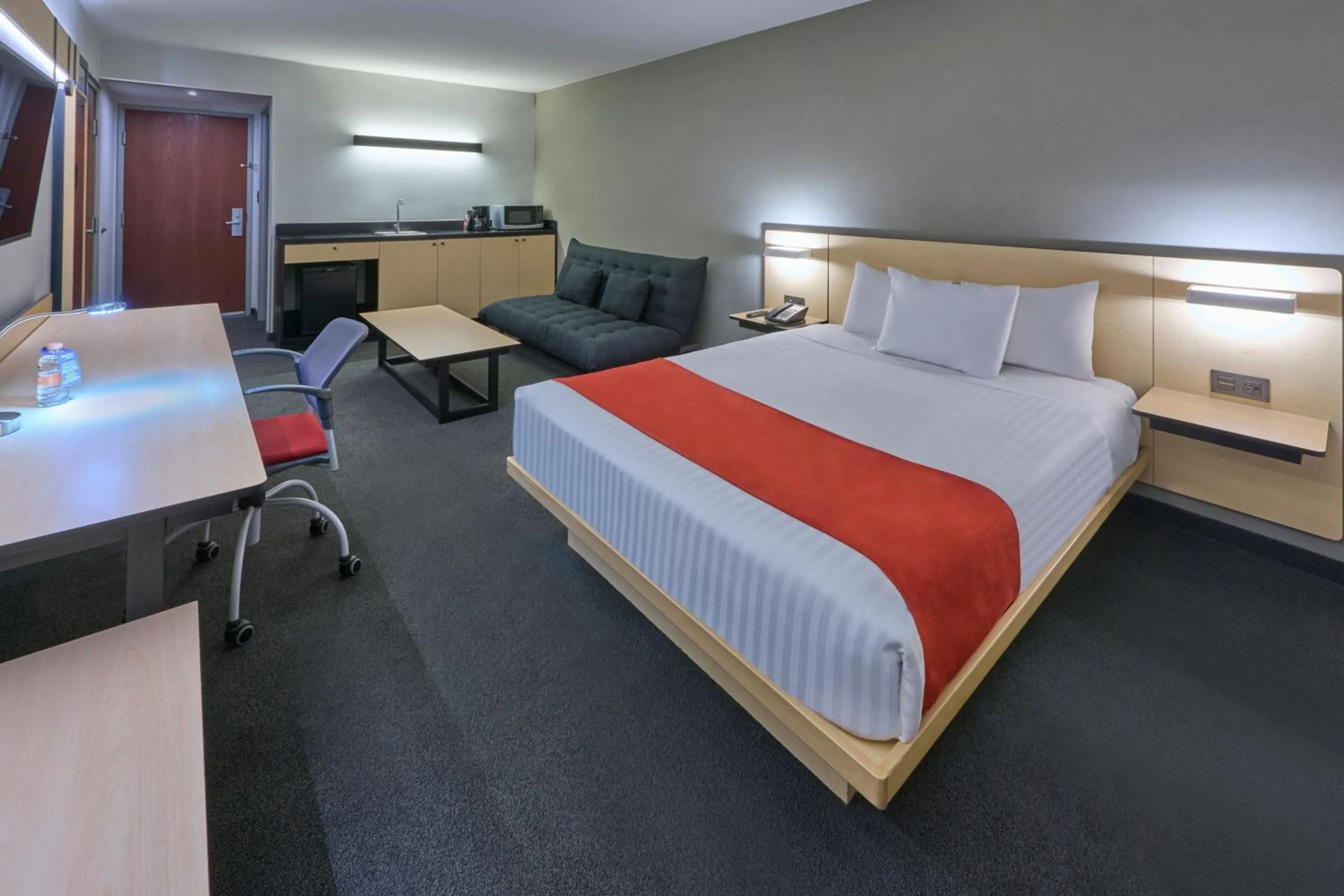 Bedroom, Bed in City Express by Marriott Toluca